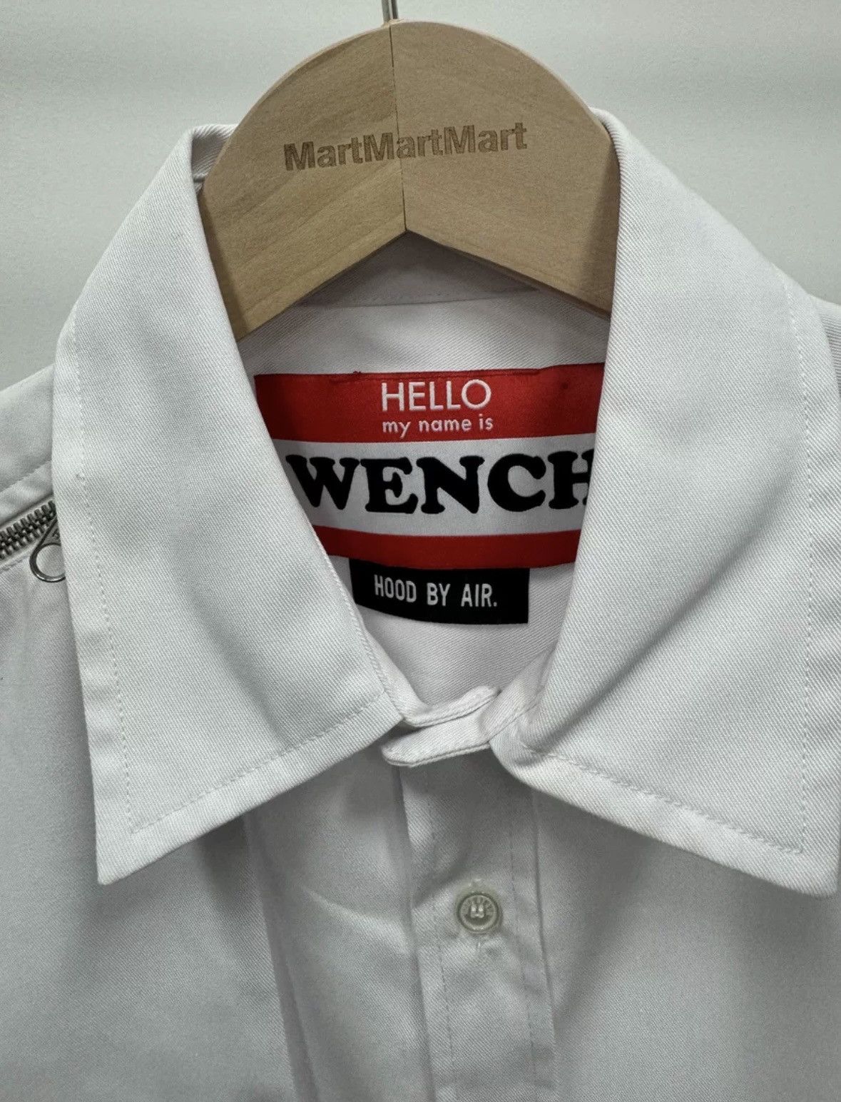 Hood By Air HBA 17SS WENCH 半袖 ポロシャツ Hood by air 17ss wench shirt