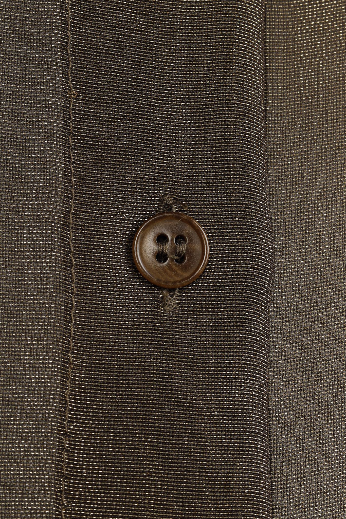 Giorgio Armani Giorgio Armani Gold Lamé French Cuff Blouse Size L / US 10 / IT 46 - 10 Thumbnail