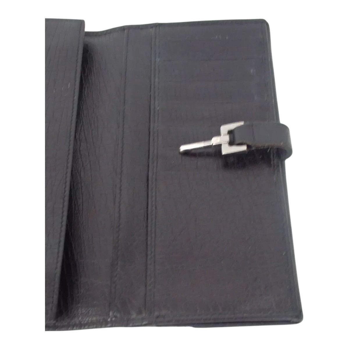 Gucci GUCCI Jackie Piston Clasp Closure Italian Leather Wallet Size ONE SIZE - 5 Thumbnail