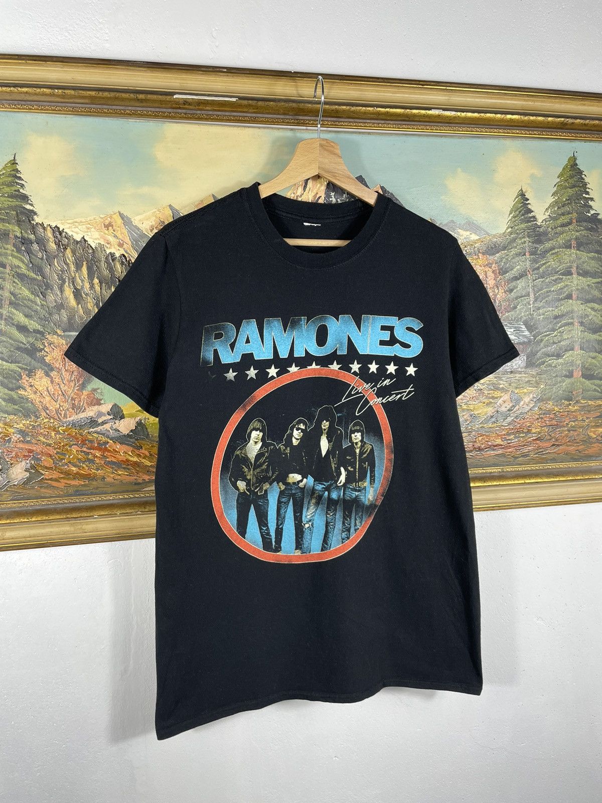 Band Tees × Vintage Vintage Retro Y2k 00s Ramones T-shirt Tees Punk Rock Size US S / EU 44-46 / 1 - 3 Thumbnail