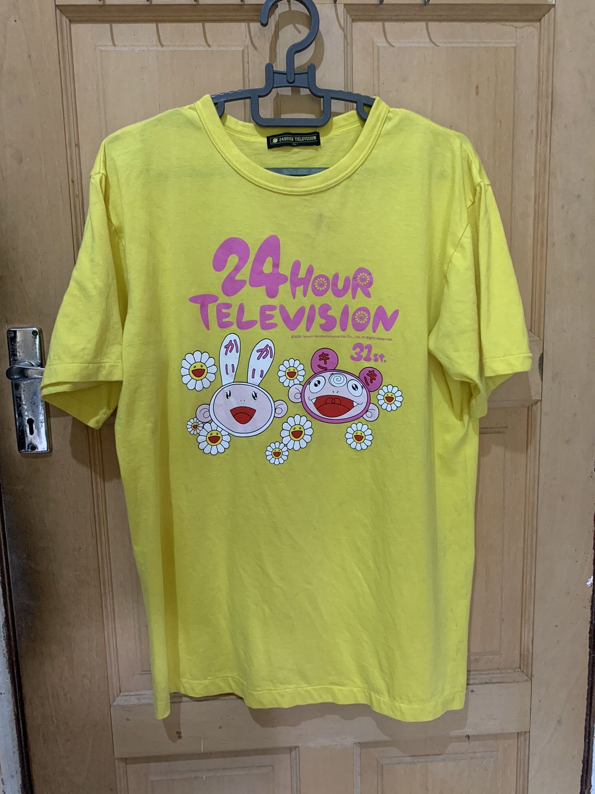 Japanese Brand × Takashi Murakami × Vintage Vintage 24 Hour Television x Takashi murakami Size US L / EU 52-54 / 3 - 2 Thumbnail