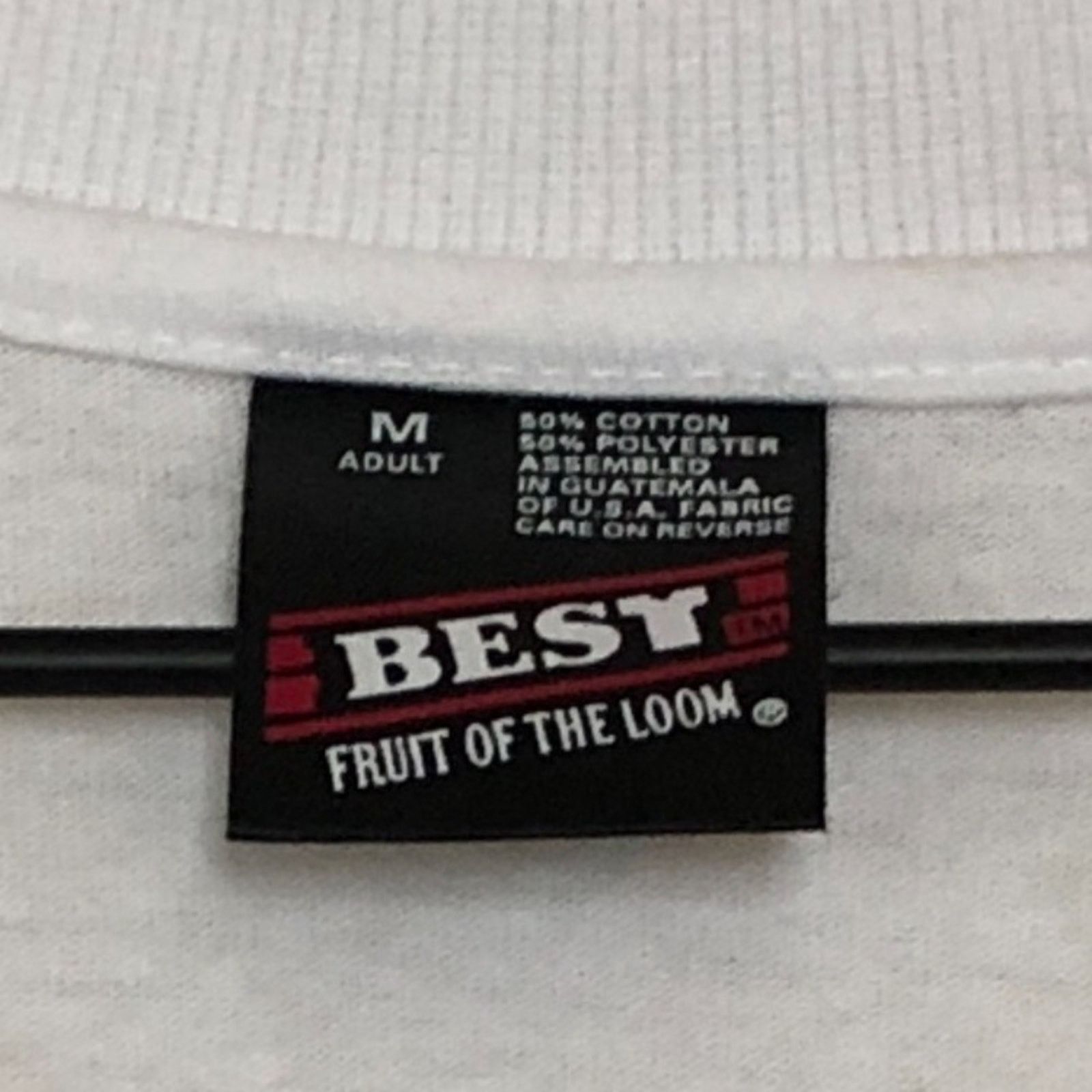 Fruit Of The Loom Fruit of the Loom Best Tee White Gemstone T-Shirt Top Size M / US 6-8 / IT 42-44 - 6 Thumbnail