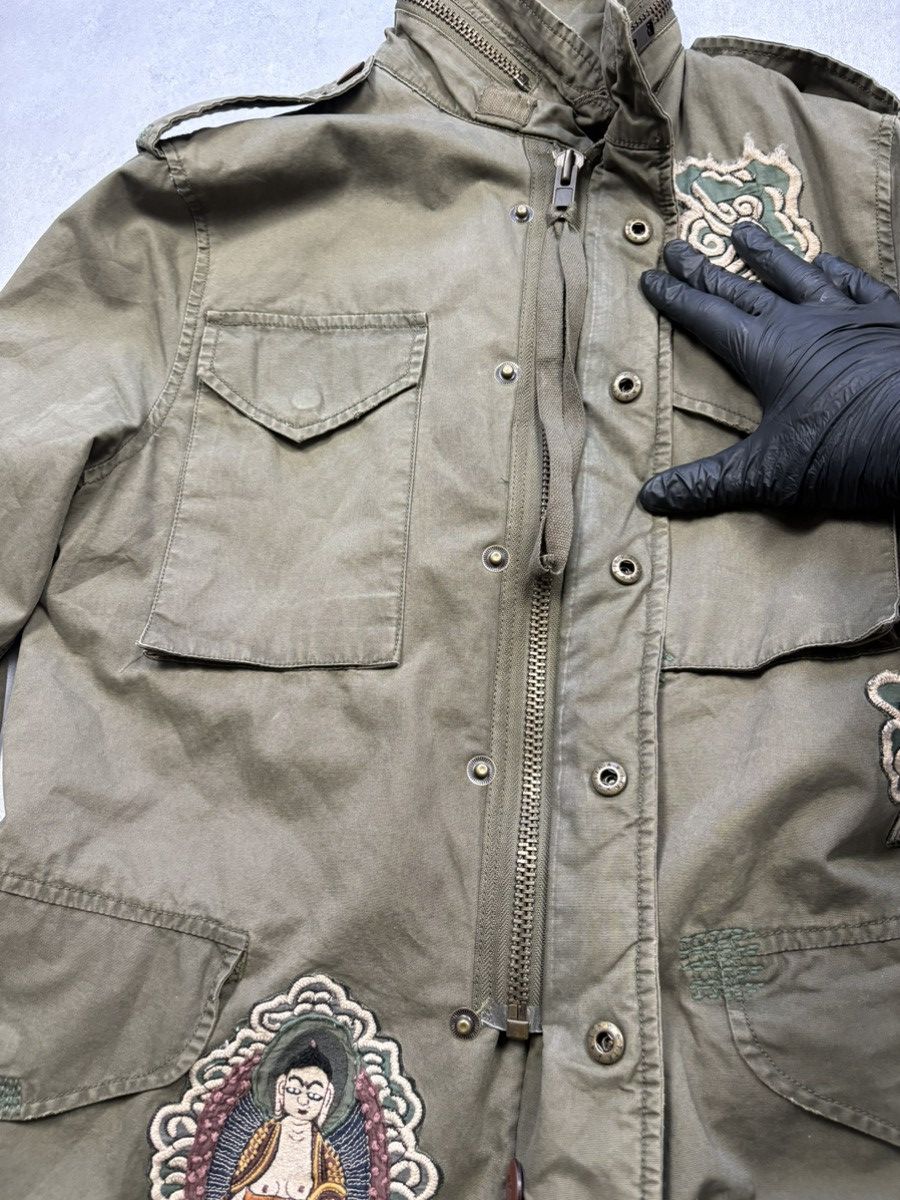 Vintage Vintage Royal Buddha Military Embroidered Jacket U.S Army Size US S / EU 44-46 / 1 - 19 Thumbnail
