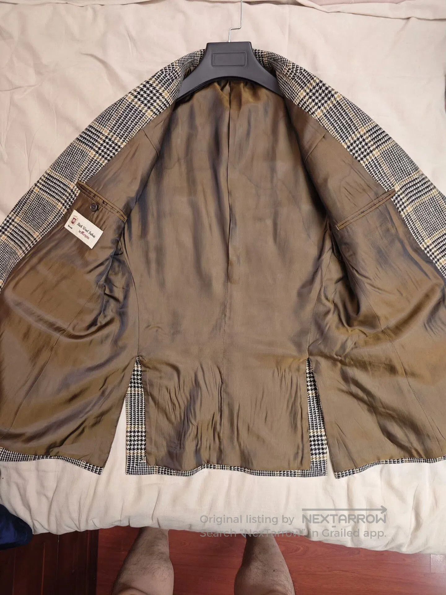 Morgano Portuguese Wool Houndstooth Blazer. Size US M / EU 48-50 / 2 - 6 Thumbnail