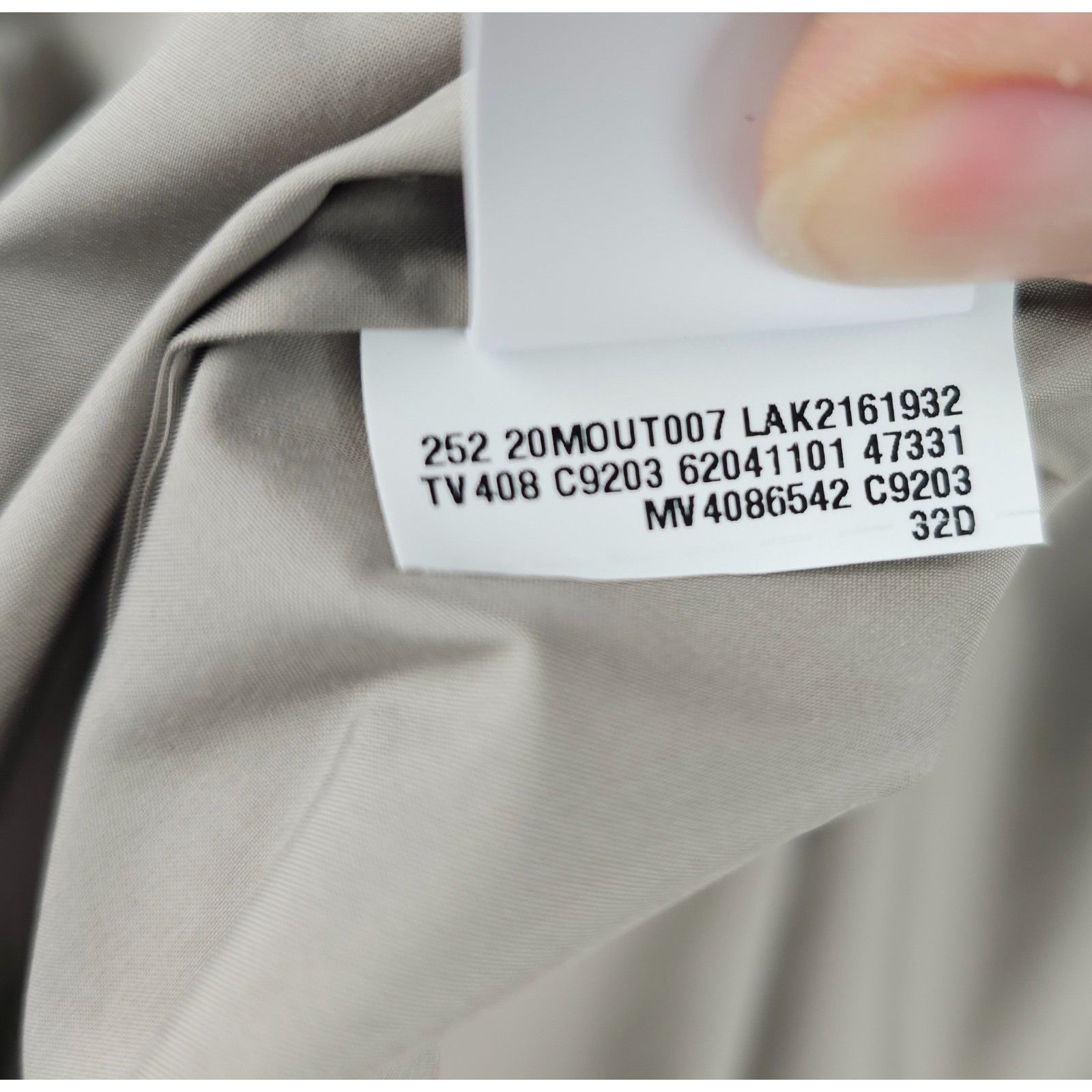Brunello Cucinelli BRUNELLO CUCINELLI $3350 Gray Fabric Jacket New & Authentic Size US L / EU 52-54 / 3 - 5 Thumbnail