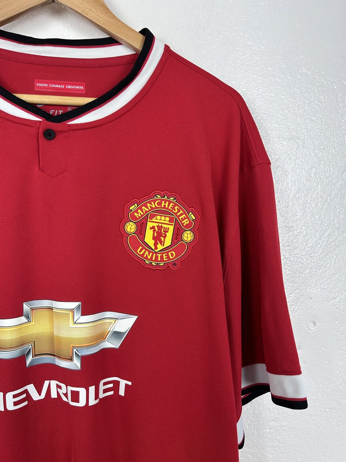 Nike Nike x Manchester United #44 Januzaj 2014/15 Home Kit Jersey Size US XXL / EU 58 / 5 - 4 Thumbnail