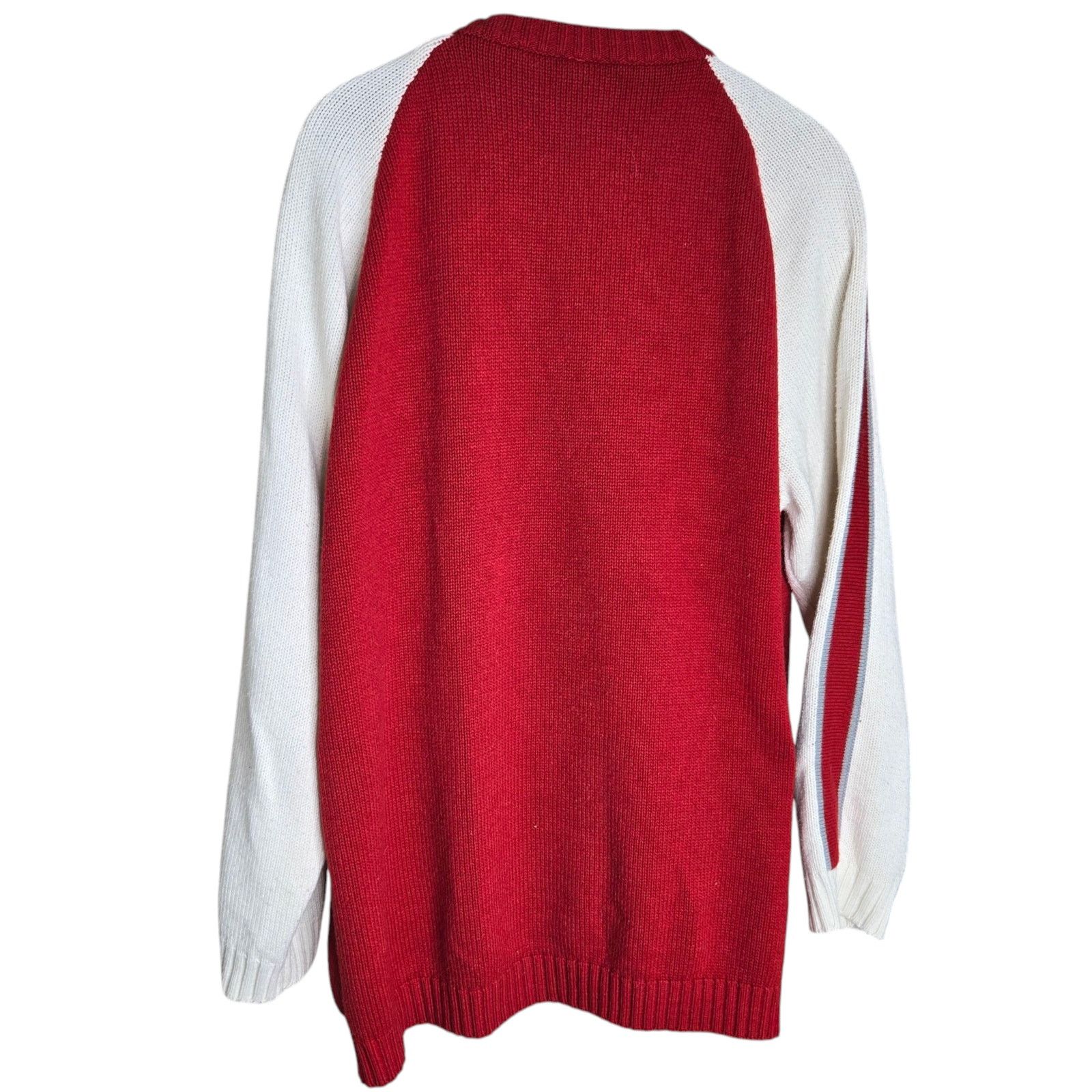 Southpole Southpole Mens Vintage Sweater XXL Cable Knit Varsity Style Size US XXL / EU 58 / 5 - 8 Thumbnail