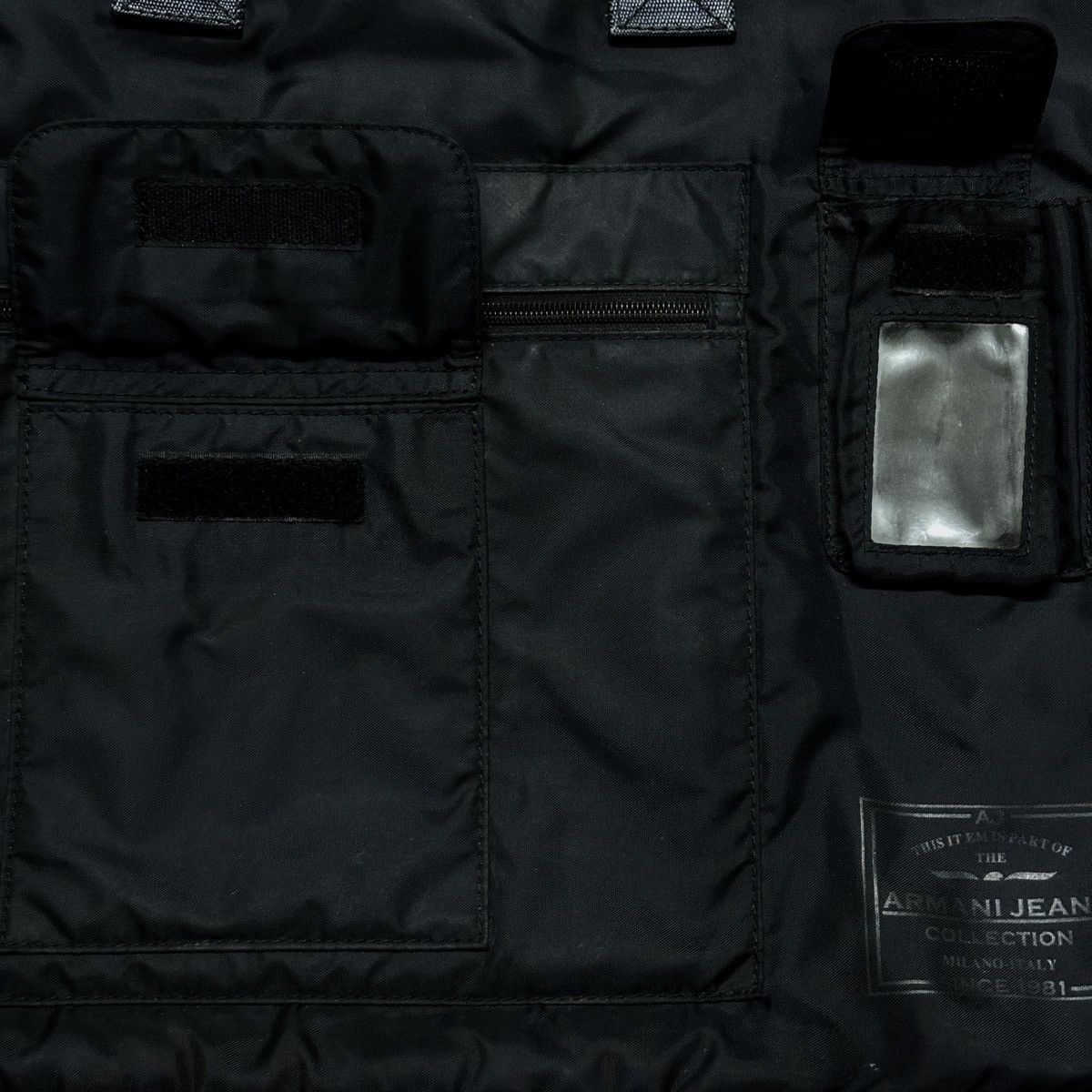 Giorgio Armani 90s Armani Jeans Two-way Bag Size 46 - 5 Thumbnail