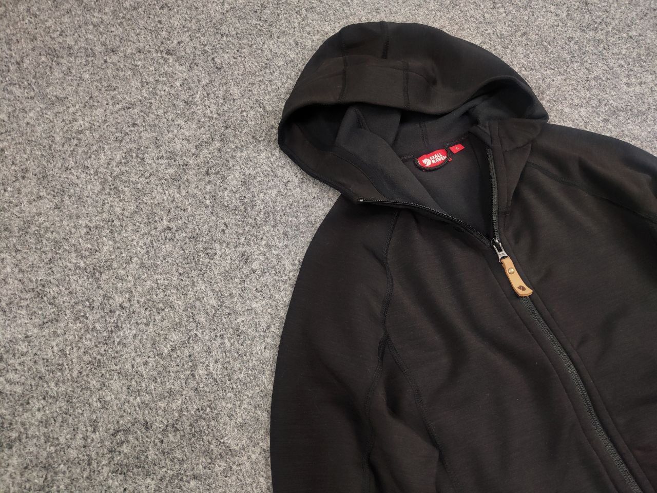 Fjallraven Fjallraven tur fleece Wool Blend Logo Zip Women's Hoodie Size S / US 4 / IT 40 - 8 Thumbnail