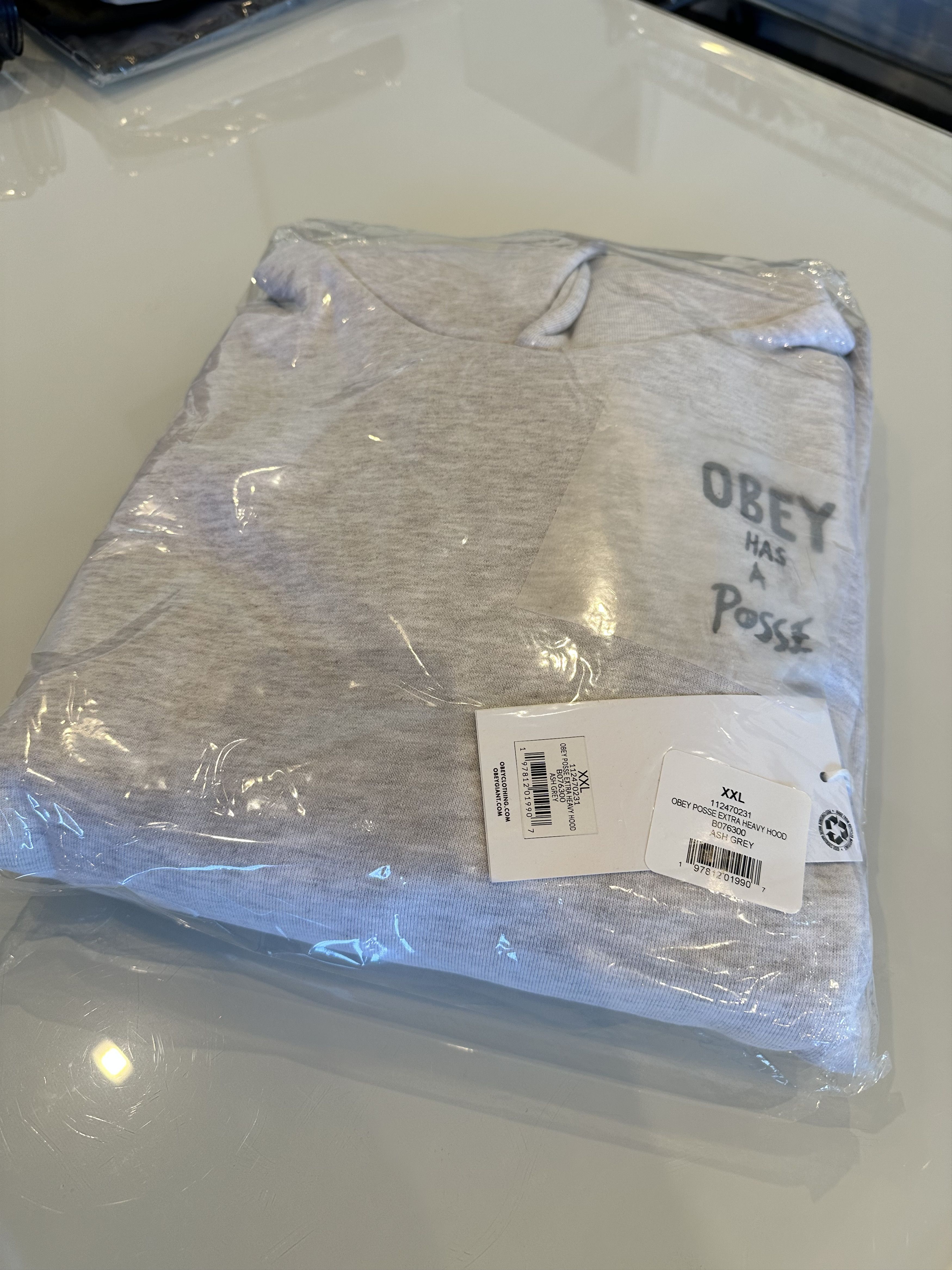 Obey OBEY Posse HeavyWeight Hoodie XXL Size US XXL / EU 58 / 5 - 3 Thumbnail
