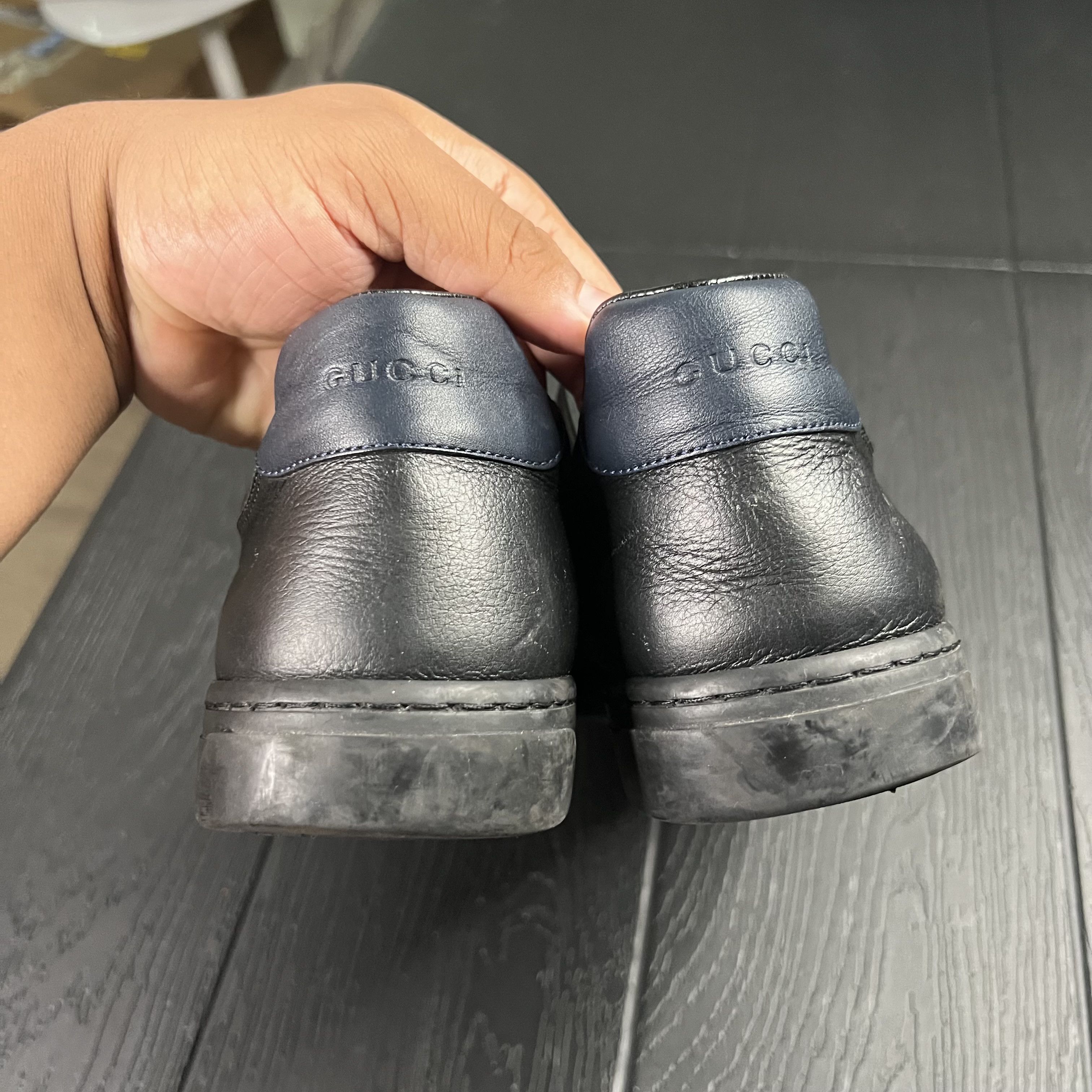 Gucci Gucci Interlocking G Low Top Sneaker Black Size US 9 / EU 42 - 13 Thumbnail