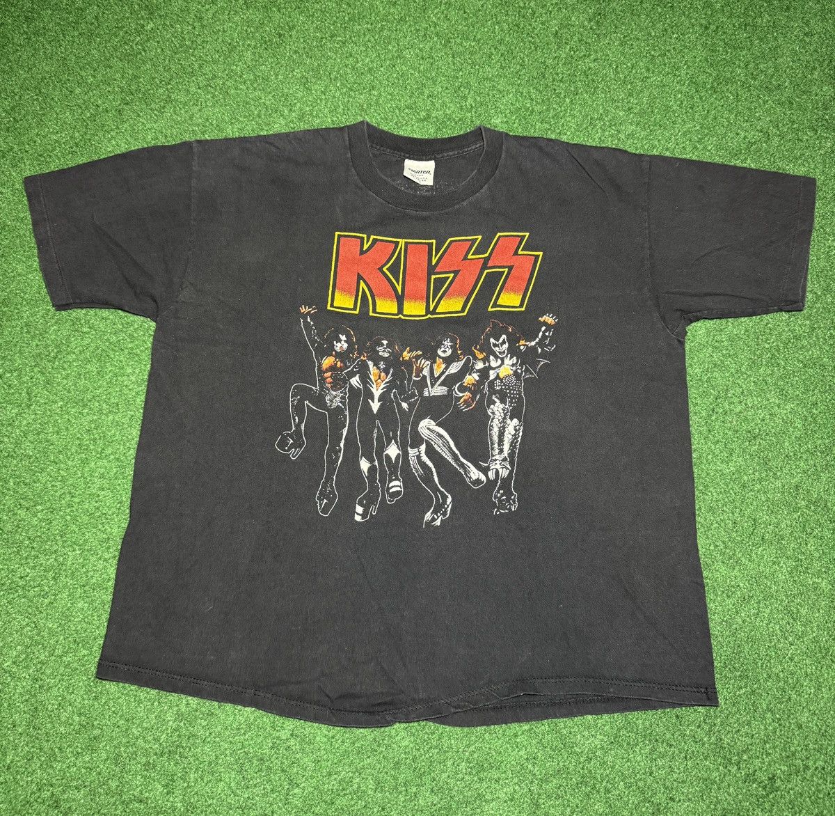 Vintage 90s Boxy Kiss Concert Band XL RARE T Shirt