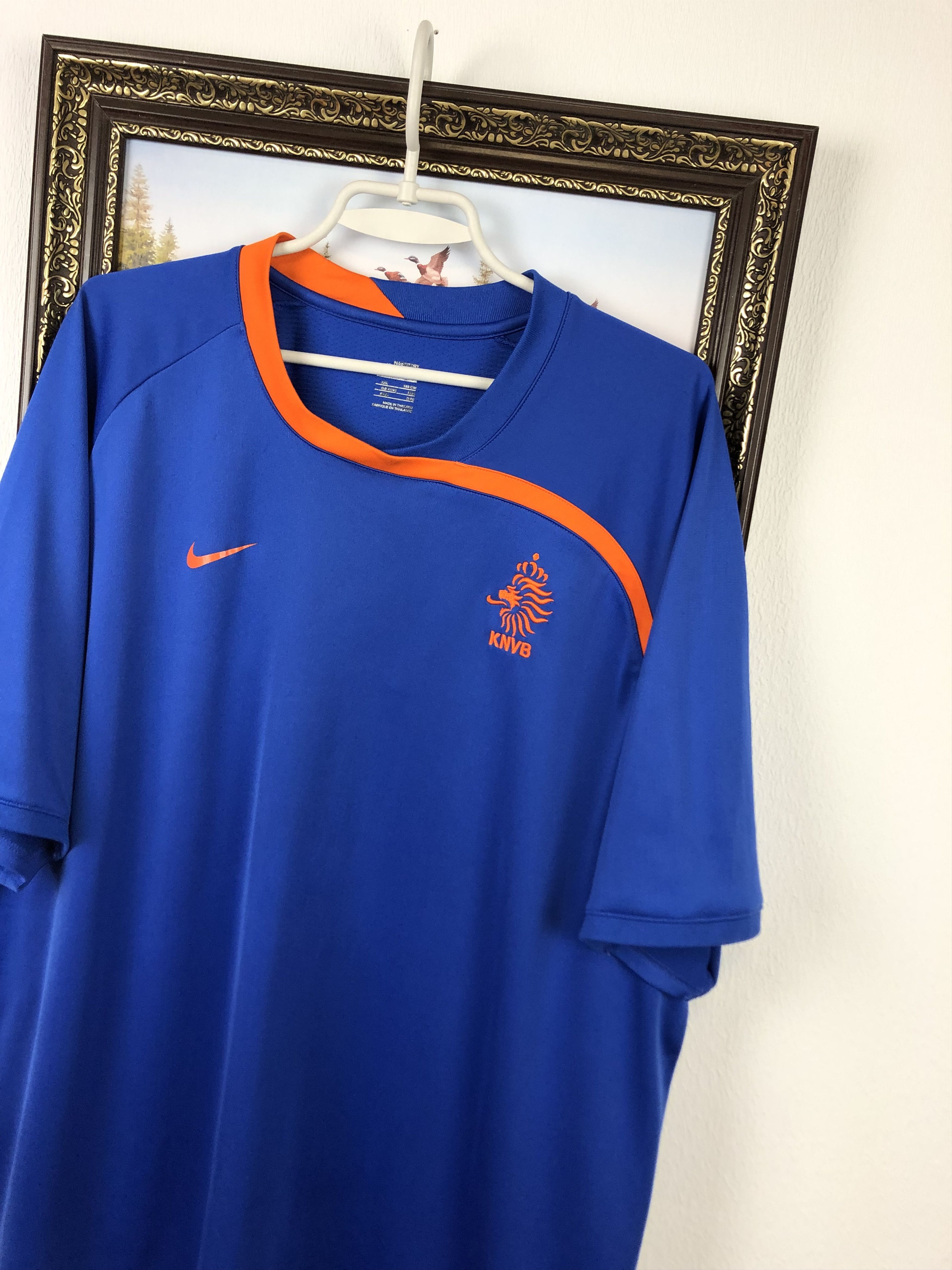 Nike Vintage Netherlands 2008 Holland Shirt Soccer Jersey Size US XXL / EU 58 / 5 - 4 Thumbnail