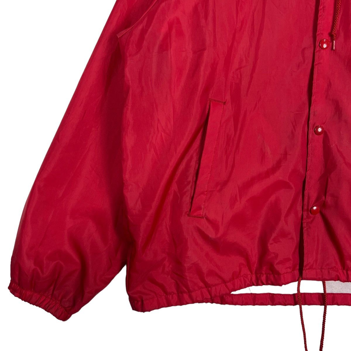 Le Coq Sportif 🔥 80s VINTAGE LE COQ SPORTIF BIG LOGO COACH JACKET MADE USA Size US L / EU 52-54 / 3 - 5 Thumbnail