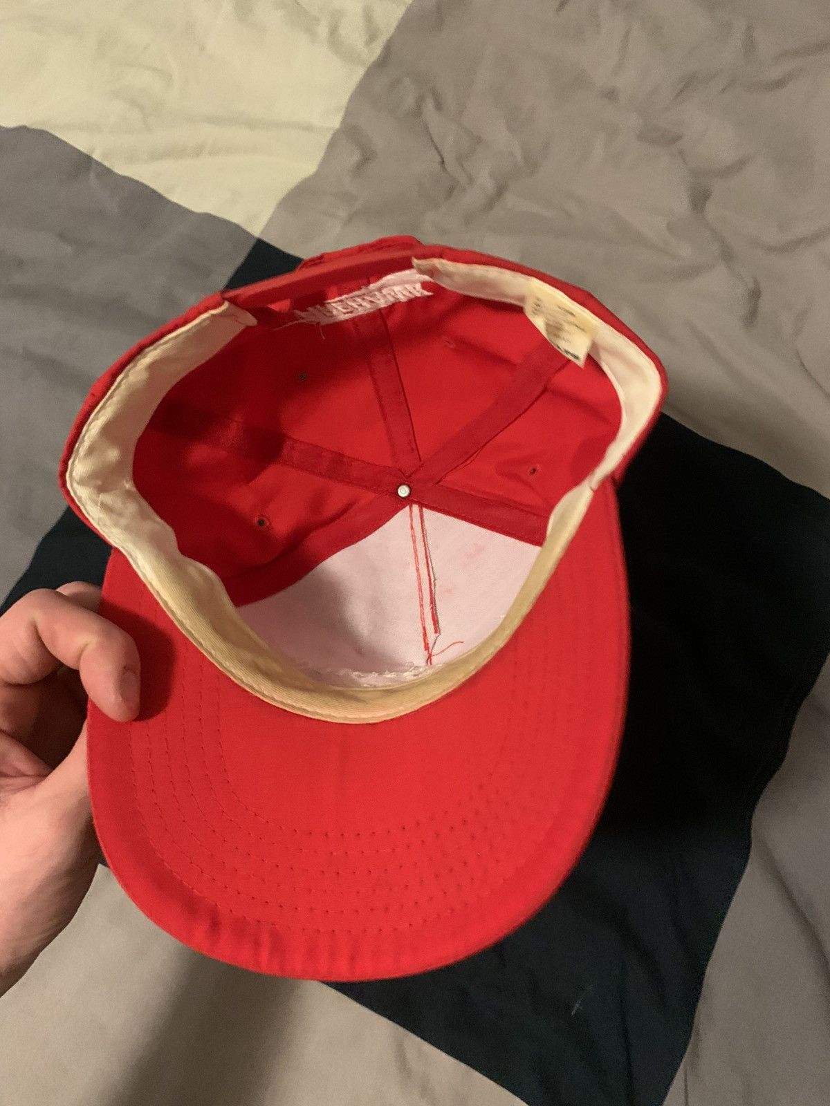 Racing race car firestone hat 90’s trucker racing