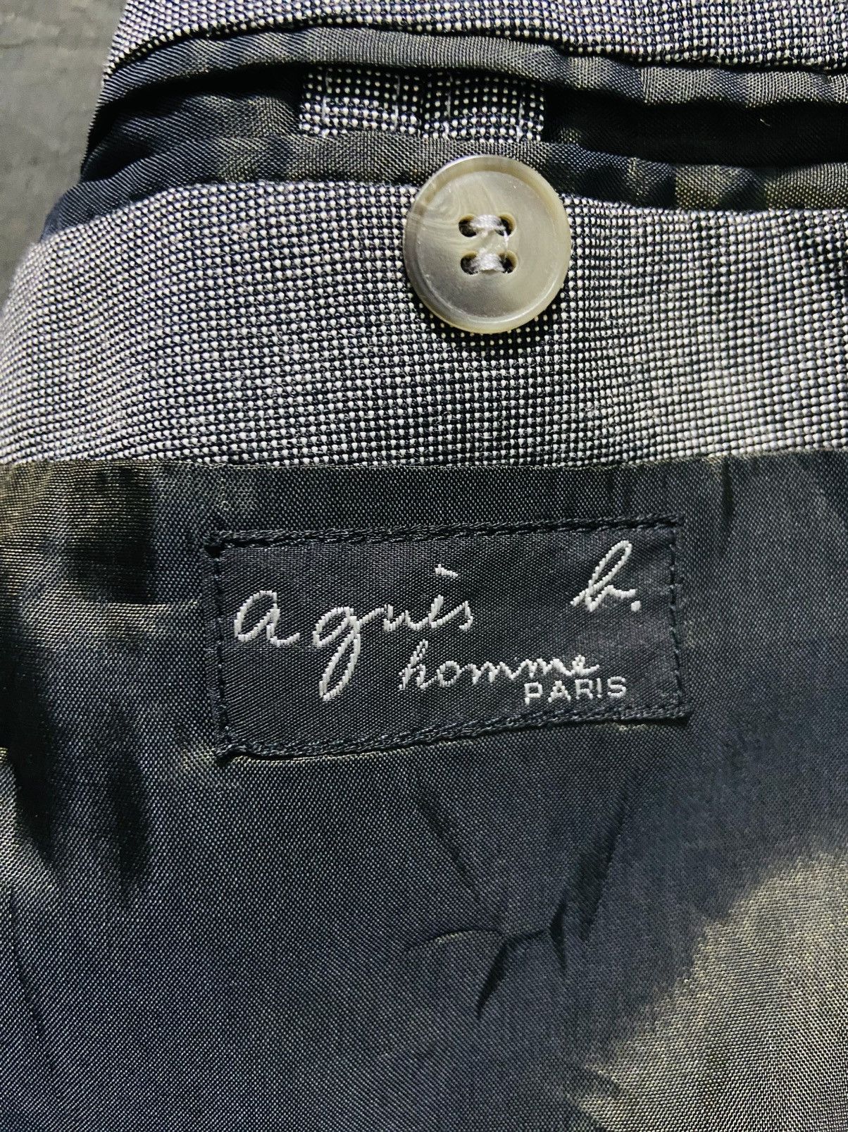 agnes b. Agnes B. Homme Wool Blazer Size US L / EU 52-54 / 3 - 12 Thumbnail