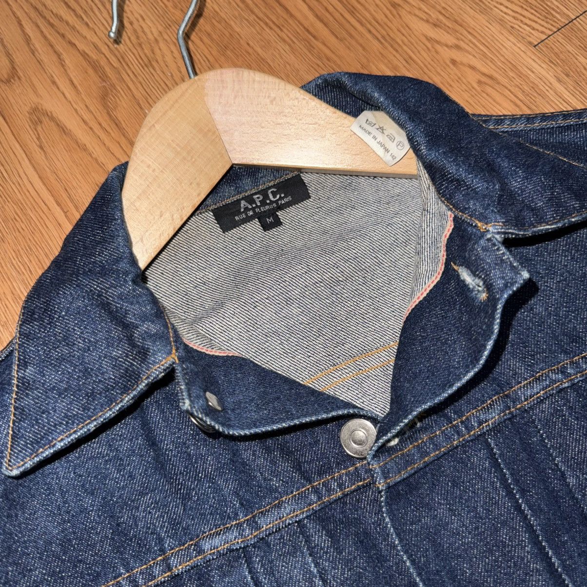 A.P.C. APC denim jacket rare item Size M / US 6-8 / IT 42-44 - 3 Thumbnail