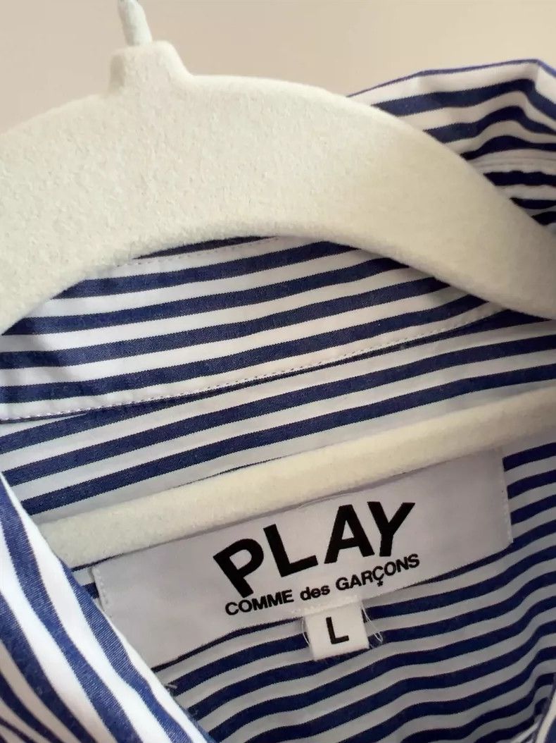 Comme des Garcons Comme Des Garcons stripe shirt 2503-Nextarrow Size L / US 10 / IT 46 - 2 Thumbnail