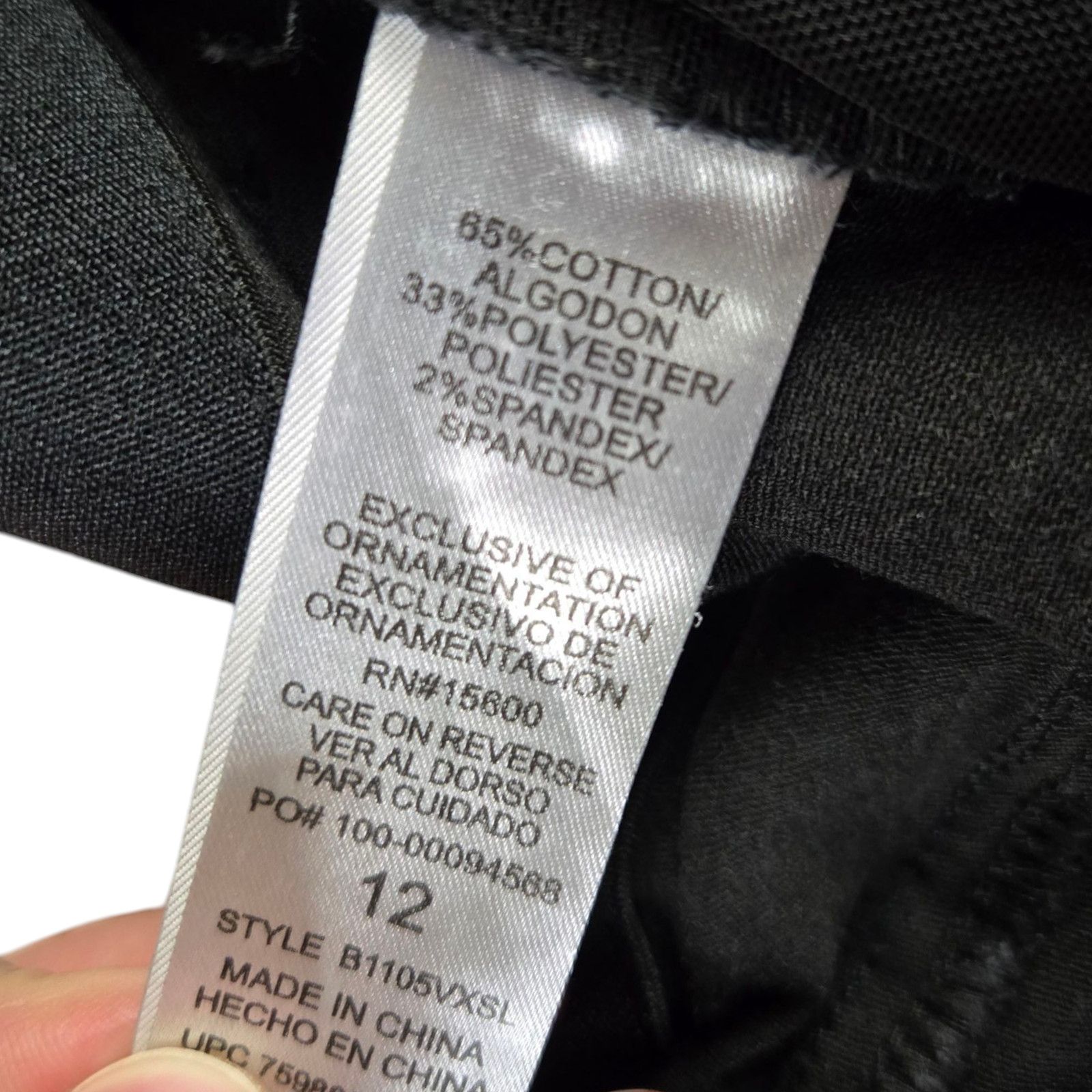 Other Democracy Black "Ab"Solution Skinny Jeans Size 12 Size 34" / US 12 / IT 48 - 6 Thumbnail