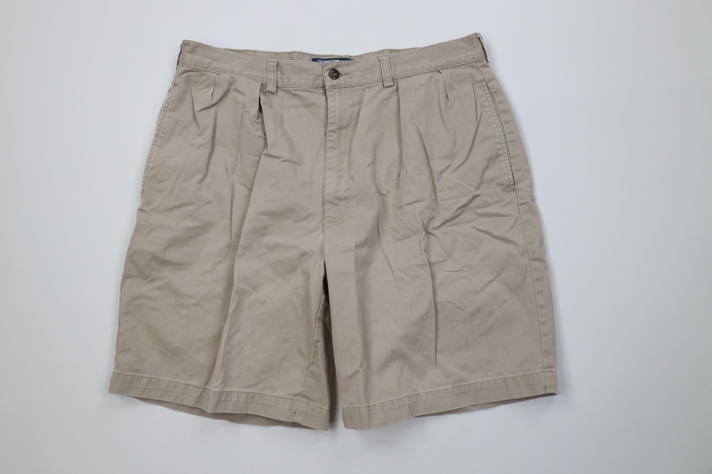 Polo Ralph Lauren Vintage 90s Ralph Lauren Above Knee Golf Chino Shorts Beige Size US 36 / EU 52 - 1 Thumbnail