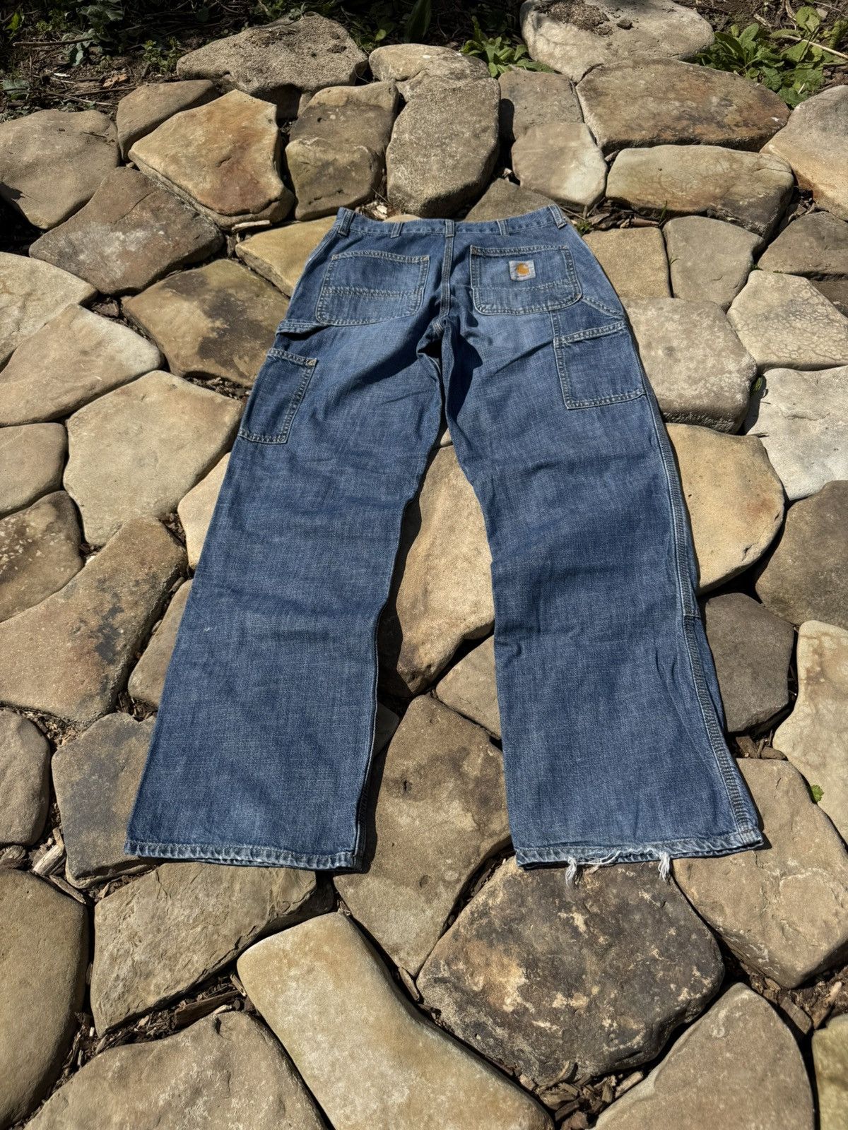 Carhartt Vintage Carhartt Carpenter Distressed Pants Size US 30 / EU 46 - 2 Thumbnail