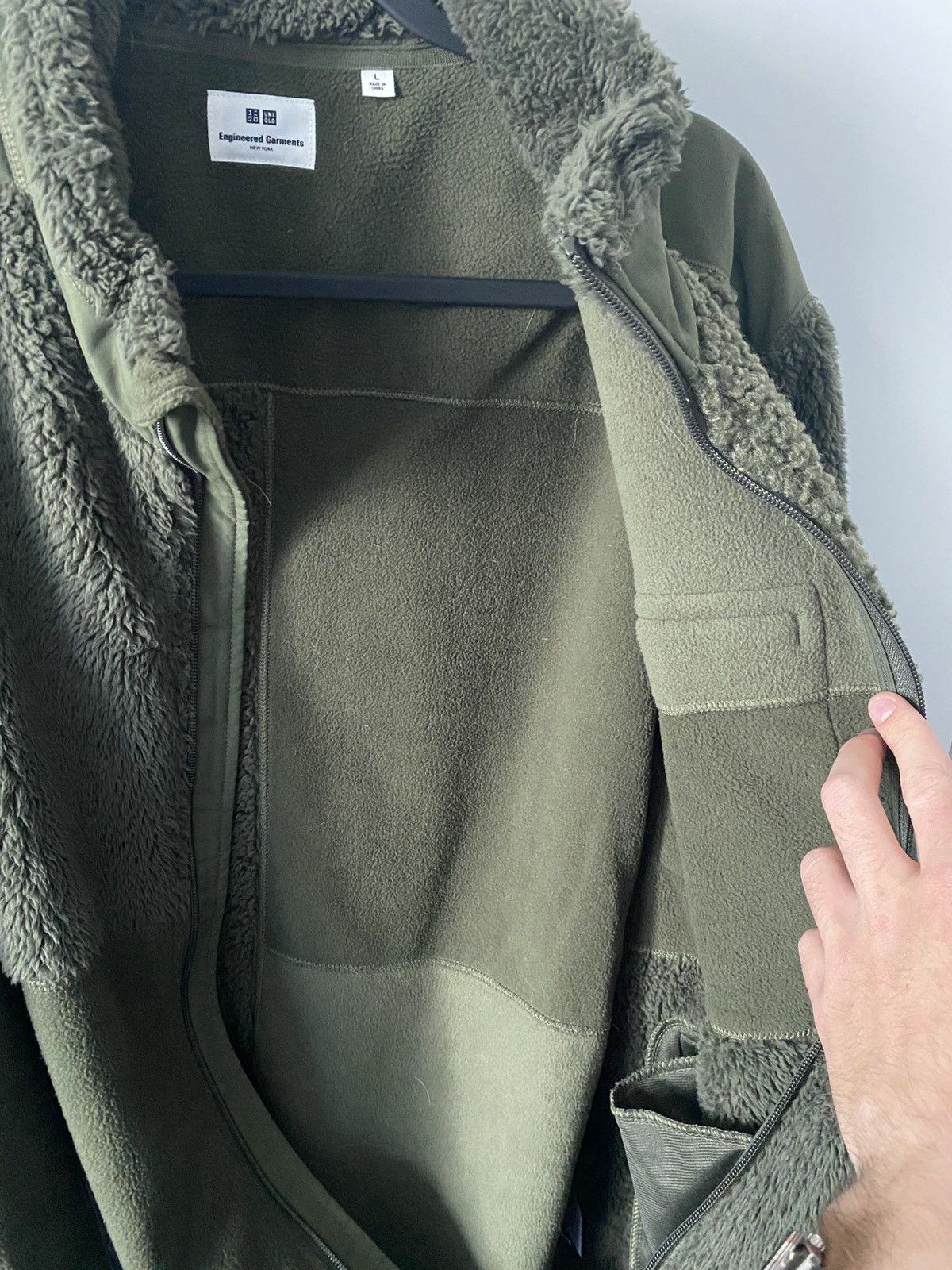 Engineered Garments × Uniqlo Engineered Garments Fleece Jacket Size US L / EU 52-54 / 3 - 5 Thumbnail