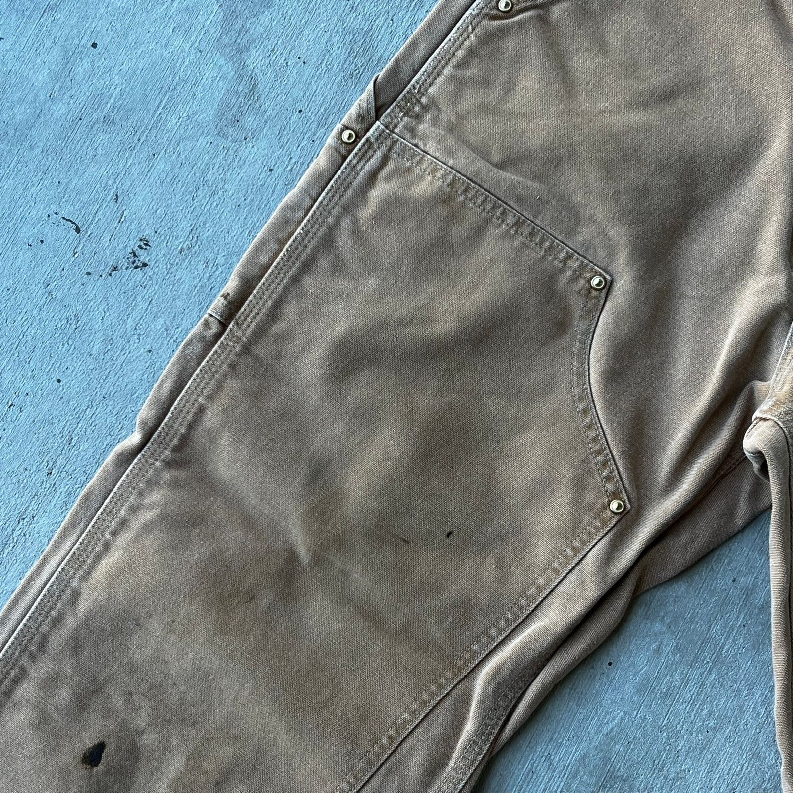Carhartt × Vintage Carhartt brown double knee work wear carpenter pants Size US 30 / EU 46 - 8 Thumbnail