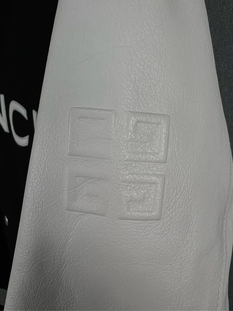 Givenchy Givenchy Size48 Black and White Wool Mixed Leather Baseball Size US M / EU 48-50 / 2 - 3 Thumbnail