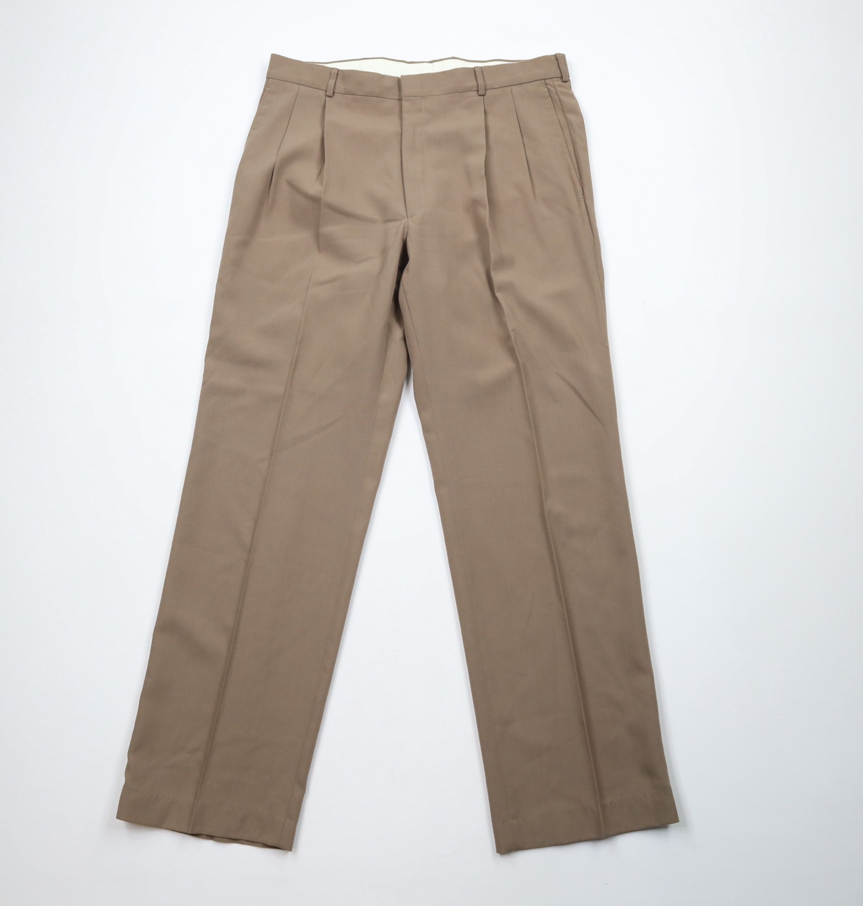 Vintage Vintage 90s Streetwear Blend Flared Wide Leg Chino Pants Size US 36 / EU 52 - 1 Thumbnail