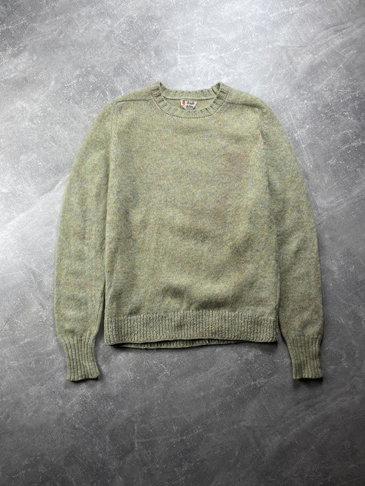 Pringle Of Scotland Pringle Vintage for D Cenci Pure Wool Knit Sweater Green Size US L / EU 52-54 / 3 - 2 Thumbnail