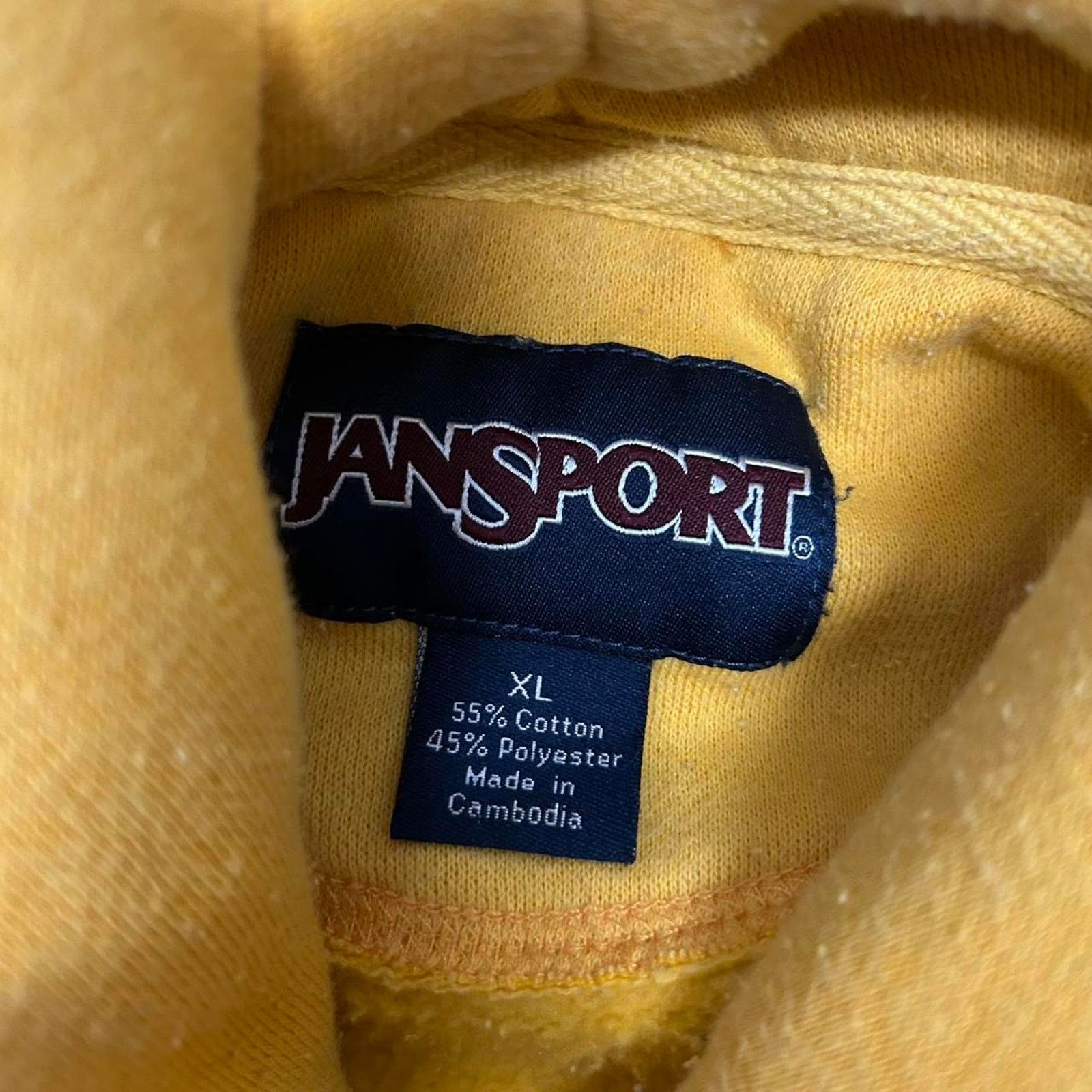 Jansport Yellow and white East Carolina Pirates hoodie Size US XL / EU 56 / 4 - 5 Thumbnail