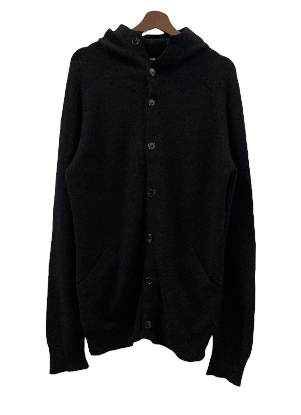 Issey Miyake Cabane De Zucca Wool Cardigan Size US S / EU 44-46 / 1 - 1 Thumbnail