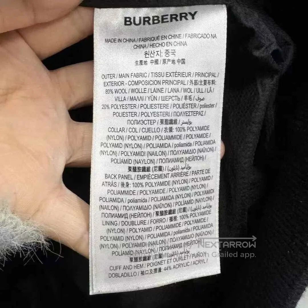 Burberry Burberry Teddy Cotton Coat. Size XXS / US 00 / IT 34 - 4 Thumbnail