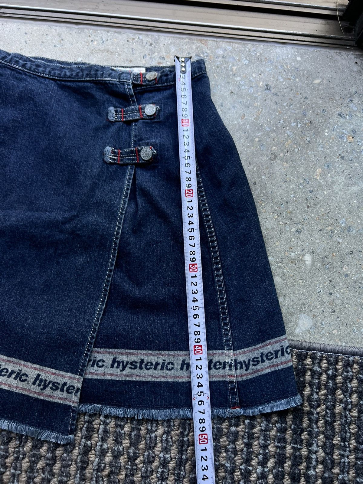 Hysteric Glamour HYSTERIC GLAMOUR DENIM JEANS SKIRT ARCHIVE RARE JAPAN Size 25" / US 0 / IT 36 - 9 Thumbnail