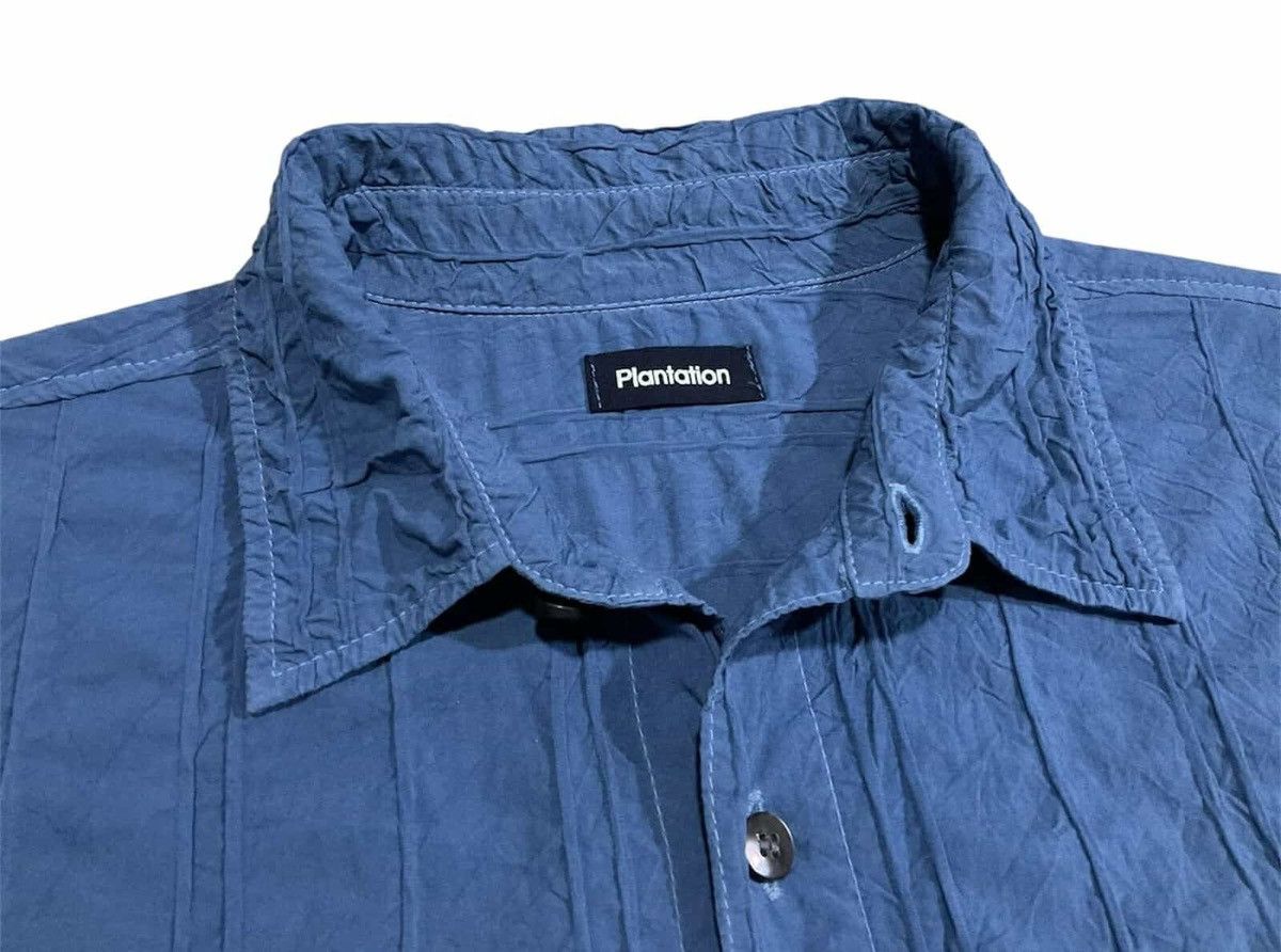 Issey Miyake 🔥Vintage Issey Miyake Plantation Pleats Wrinkled Shirt Size US XL / EU 56 / 4 - 17 Thumbnail