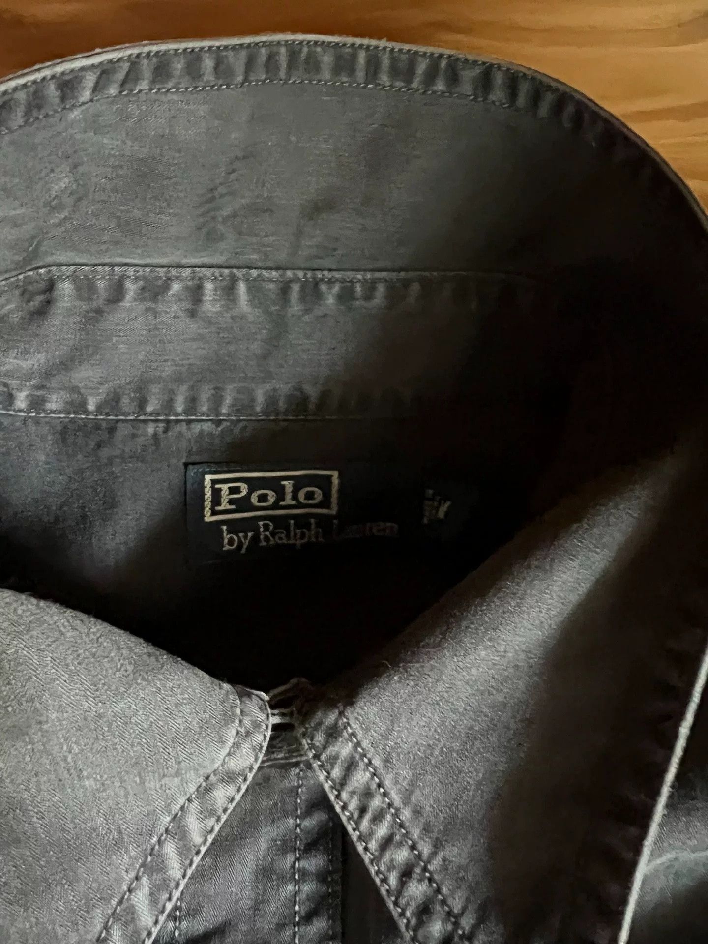 Ralph Lauren Blue Label Polo Ralph Lauren Black Work Shirt Size US M / EU 48-50 / 2 - 8 Thumbnail