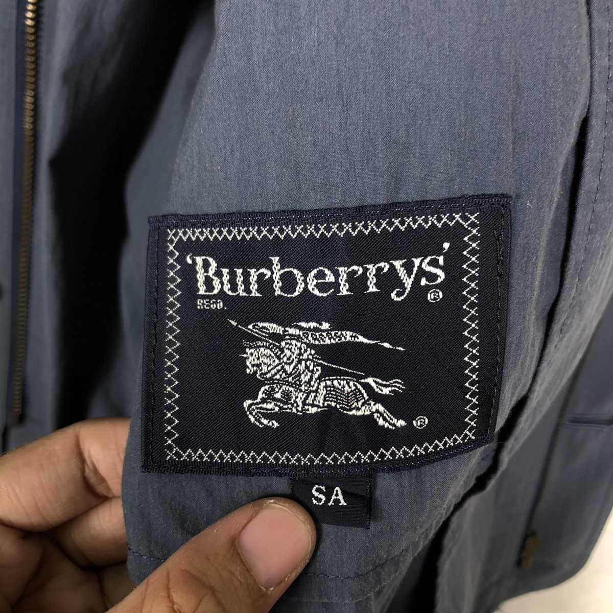Burberry 🔥Vintage Bomber Jacket Burberrys Size US M / EU 48-50 / 2 - 19 Thumbnail