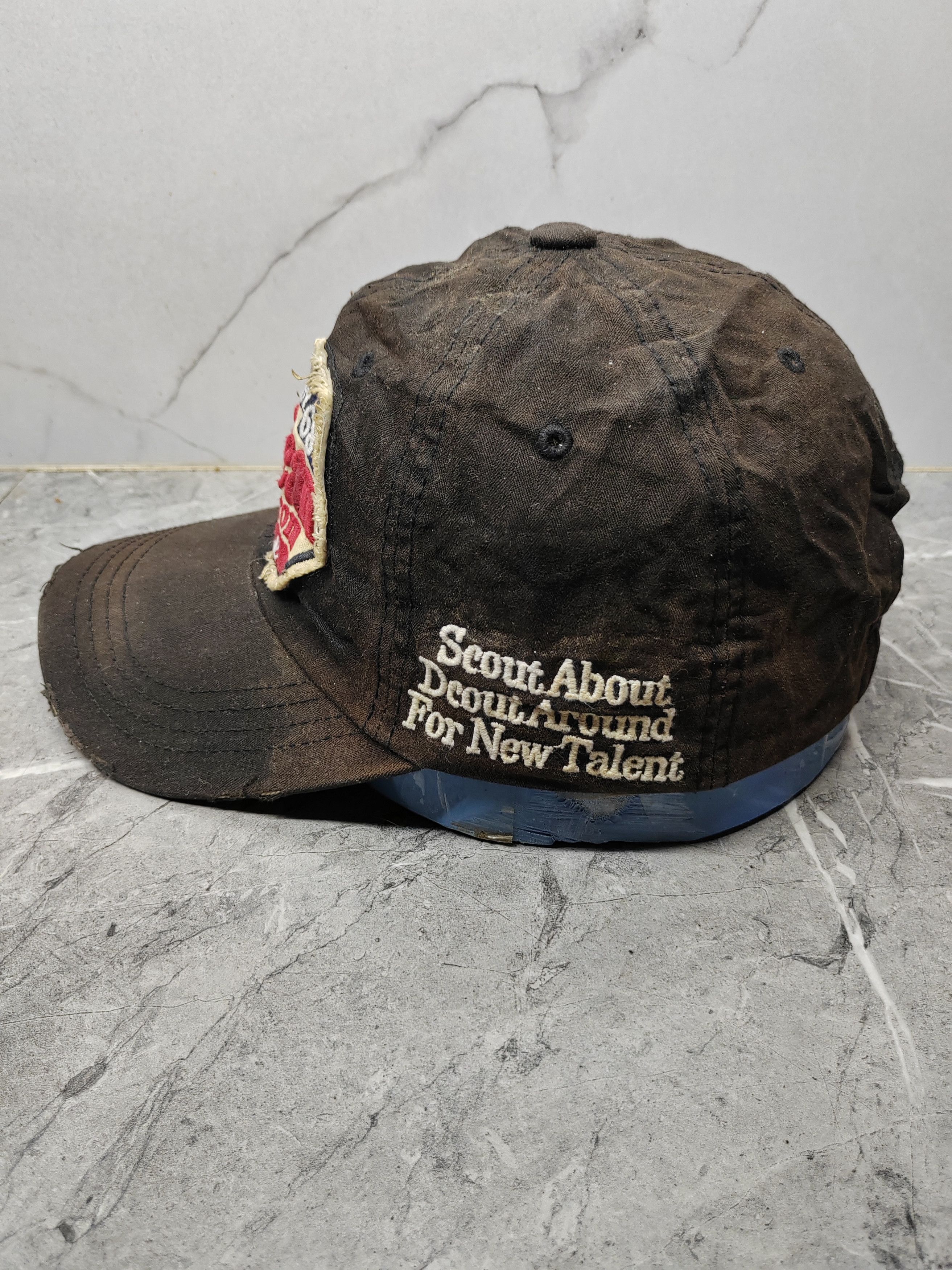 Japanese Brand Vintage Ameircan From Distressed Style Cap Hat Size ONE SIZE - 6 Thumbnail