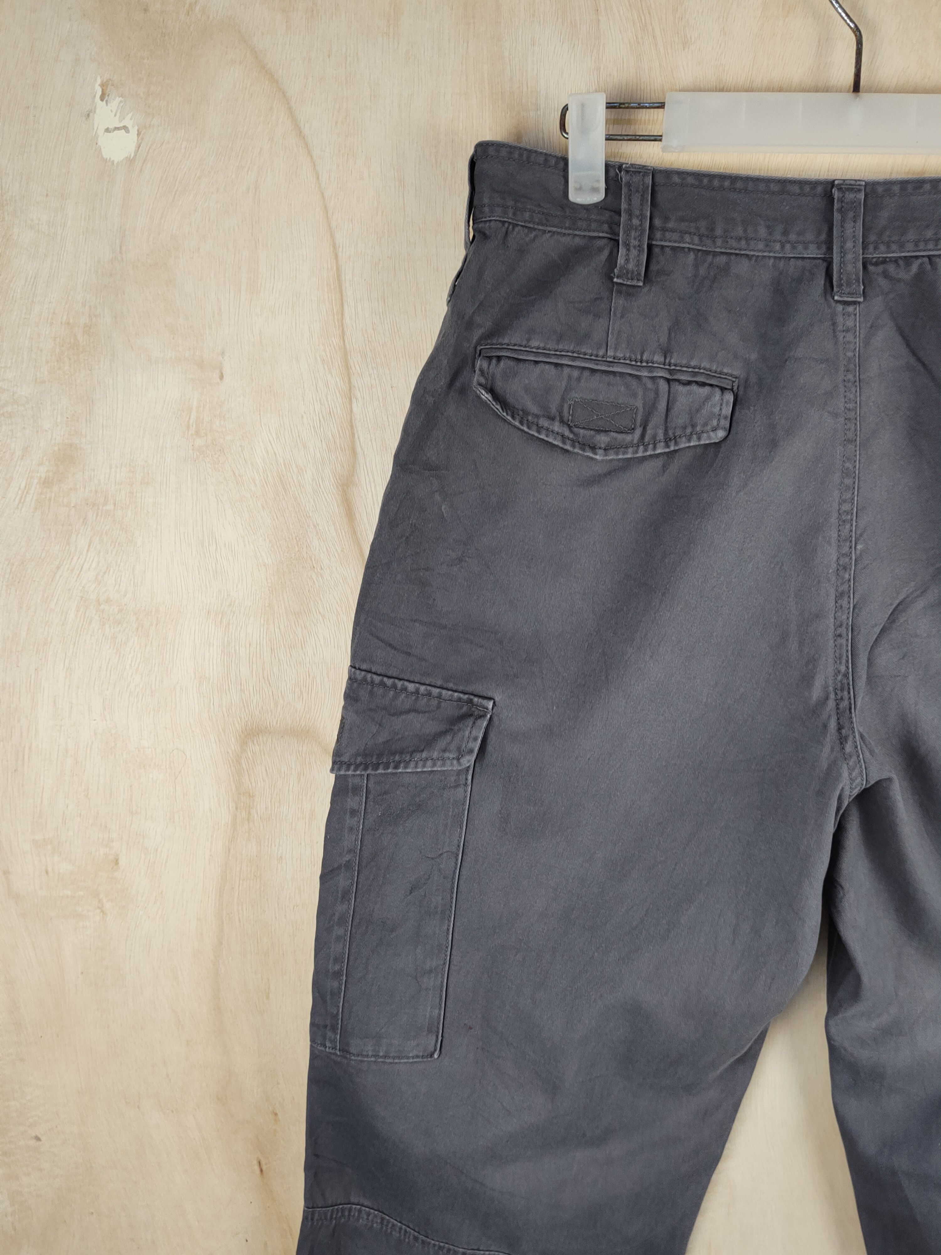 Japanese Brand N evolutions Gray Multipocket Tactical Cargo Pants #S2431 Size US 34 / EU 50 - 8 Thumbnail