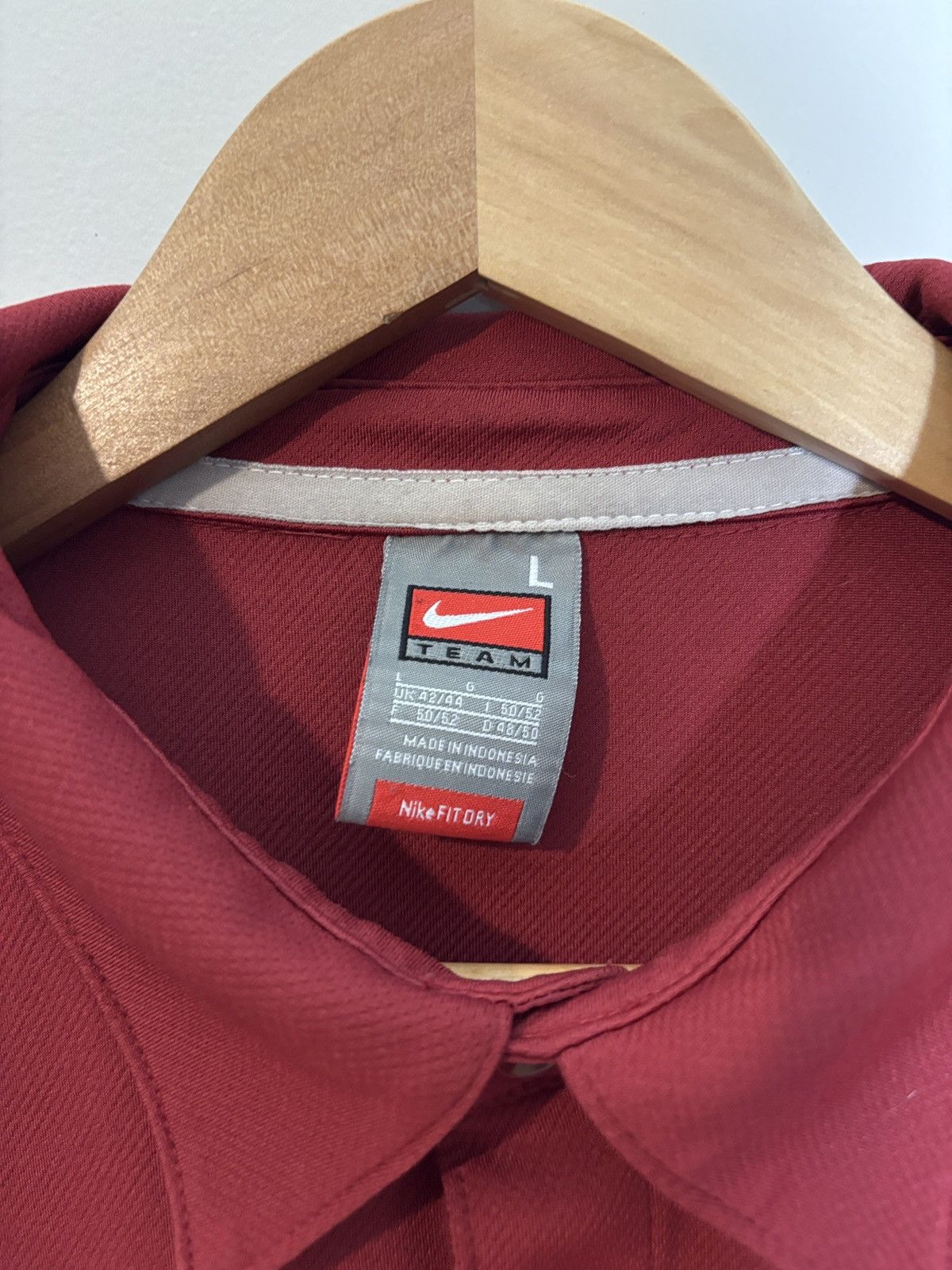 Nike Vintage Nike Team FitDry Alabama Sideline Polo Shirt Size US L / EU 52-54 / 3 - 5 Thumbnail