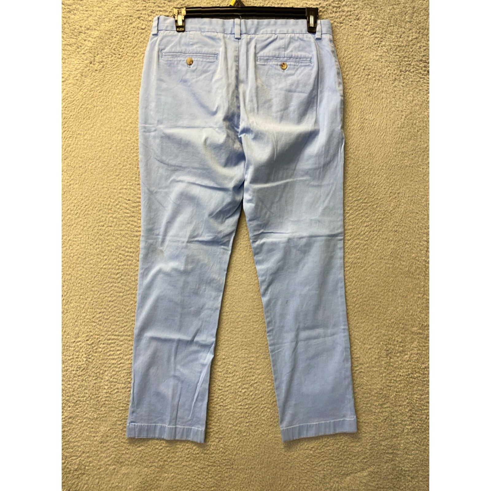 Vineyard Vines VINTAGE Vineyard Vines Mens Club Chino Pants 32x32 Blue Regular Inseam 32 Mid Rise Mens Size US 32 / EU 48 - 7 Thumbnail