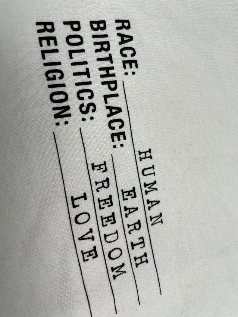 Vetements Vetements Vettemon Birth Certificate Letter Printed 2021AW Size US S / EU 44-46 / 1 - 2 Thumbnail