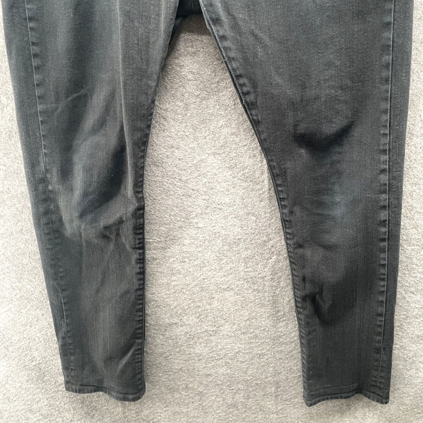 Uniqlo Uniqlo Jeans Slim Stretch Selvedge Mens 32x32 Black Slim Fit Denim 5-Pocket Straight Vintage No Size US 32 / EU 48 - 5 Thumbnail
