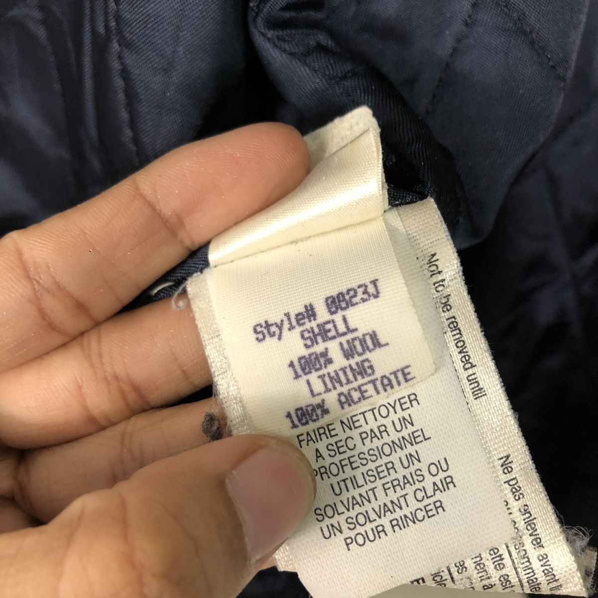 Vintage 🔥VINTAGE ZIPPER WOOL CROPPED JACKET EDDIE BAUER ISSEY MIYAKE Size S / US 4 / IT 40 - 23 Thumbnail