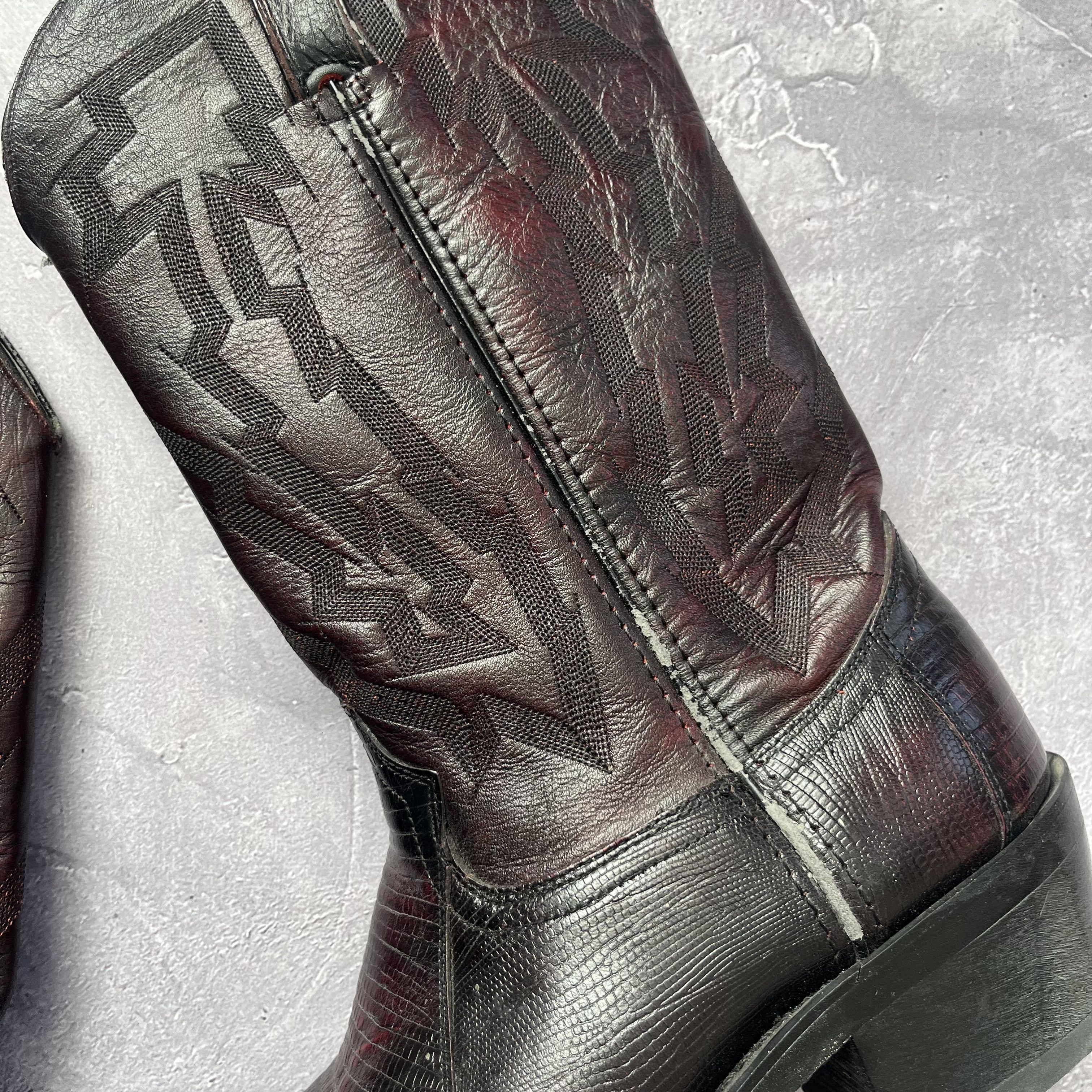 Durango Durango Brown Leather Cowboy Western Boots Mens Size 8 D Size US 8 / EU 41 - 8 Thumbnail