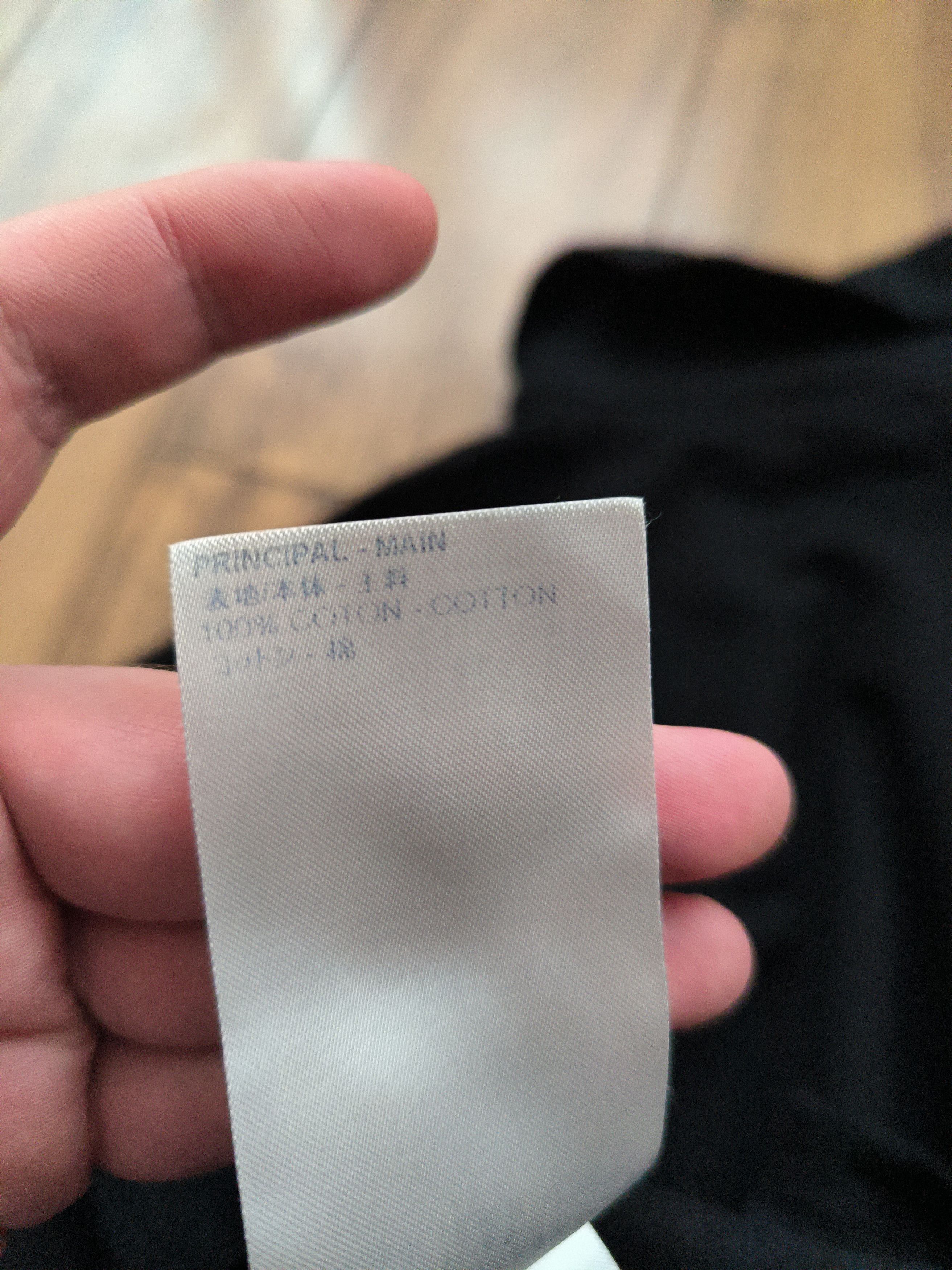 Louis Vuitton LV Black Polo Shirt, size L, very good condition Size US L / EU 52-54 / 3 - 7 Thumbnail