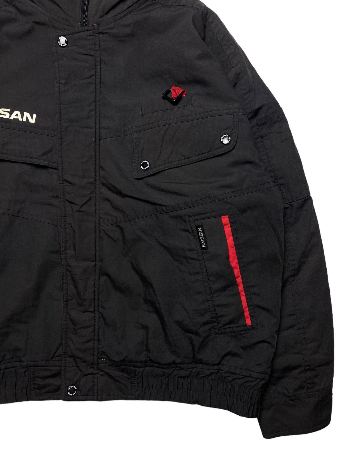 Japanese Brand 1990s Nissan - Multipocket Cargo Jacket Size US L / EU 52-54 / 3 - 8 Thumbnail