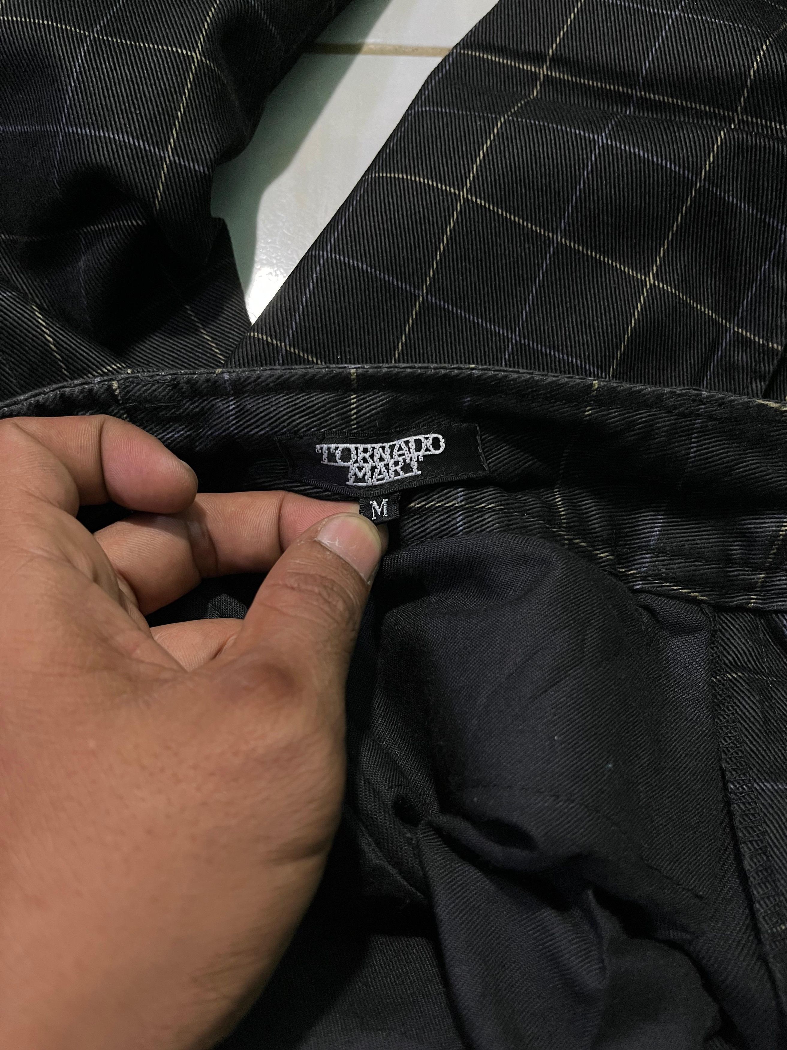 Tornado Mart Tornado Mart Tartan Flared Pants Size US 28 / EU 44 - 6 Thumbnail