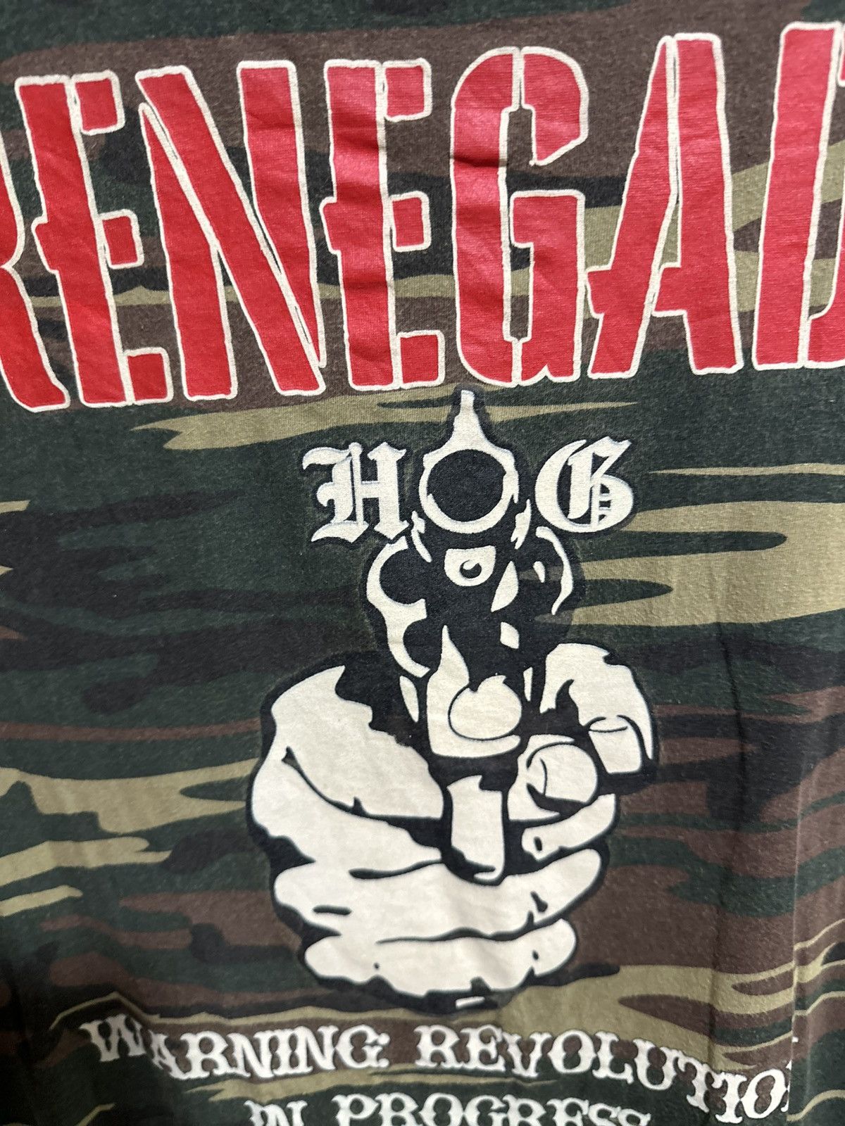 Sears Vintage Renegade Hog Camo Tee Size US XXL / EU 58 / 5 - 2 Thumbnail
