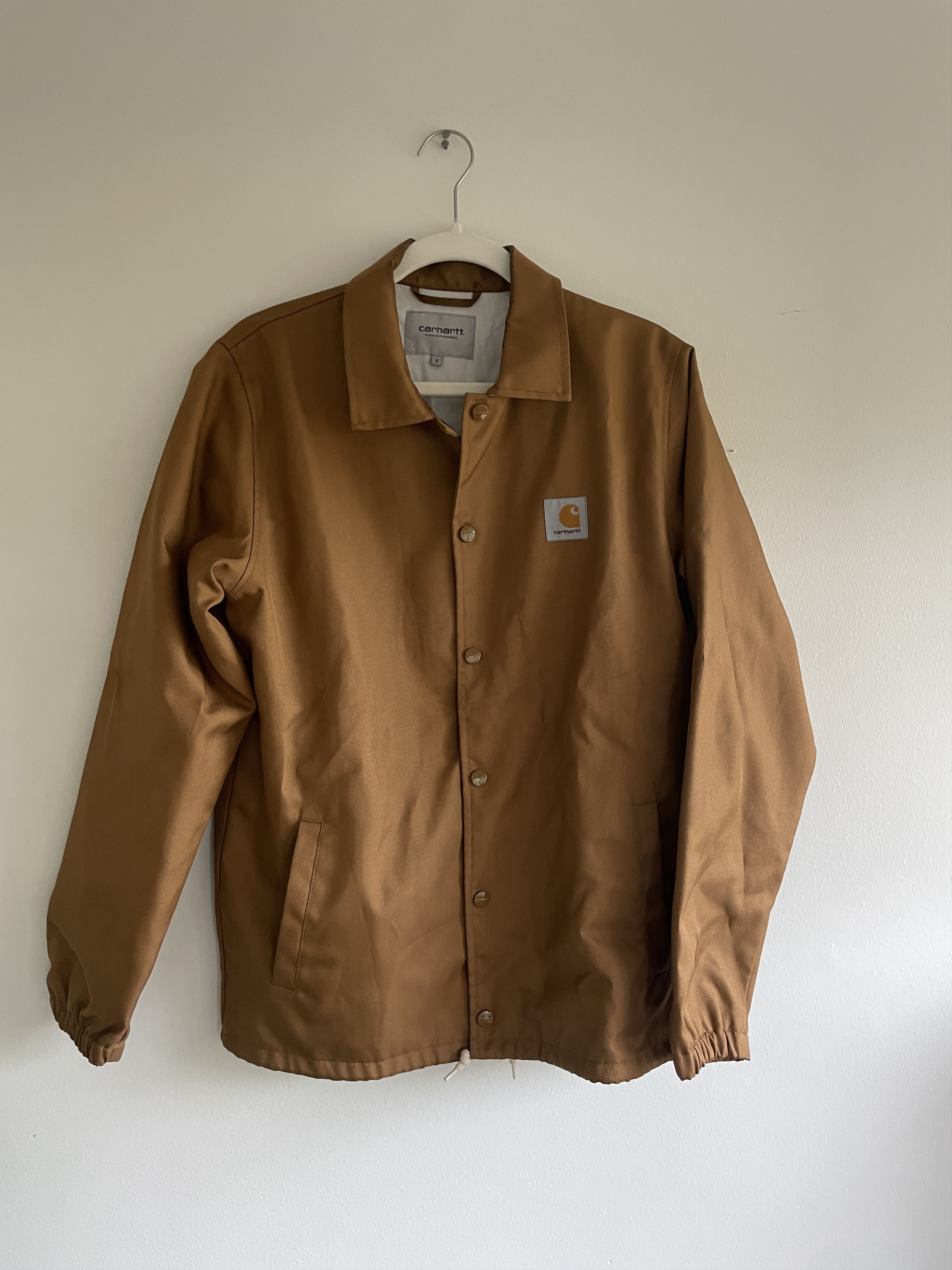 Carhartt Wip Carhartt Watch Coat Jacket - Hamilton Brown (S) Size US S / EU 44-46 / 1 - 1 Thumbnail